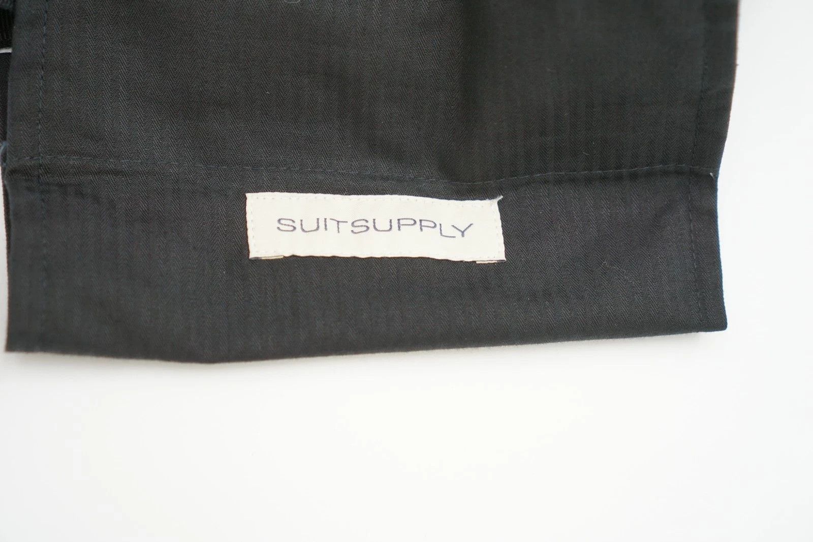 Suitsupply Men Suitsupply Pants Black 100% Linen Brescia Size UK/US30 Size 34S - 7 Thumbnail