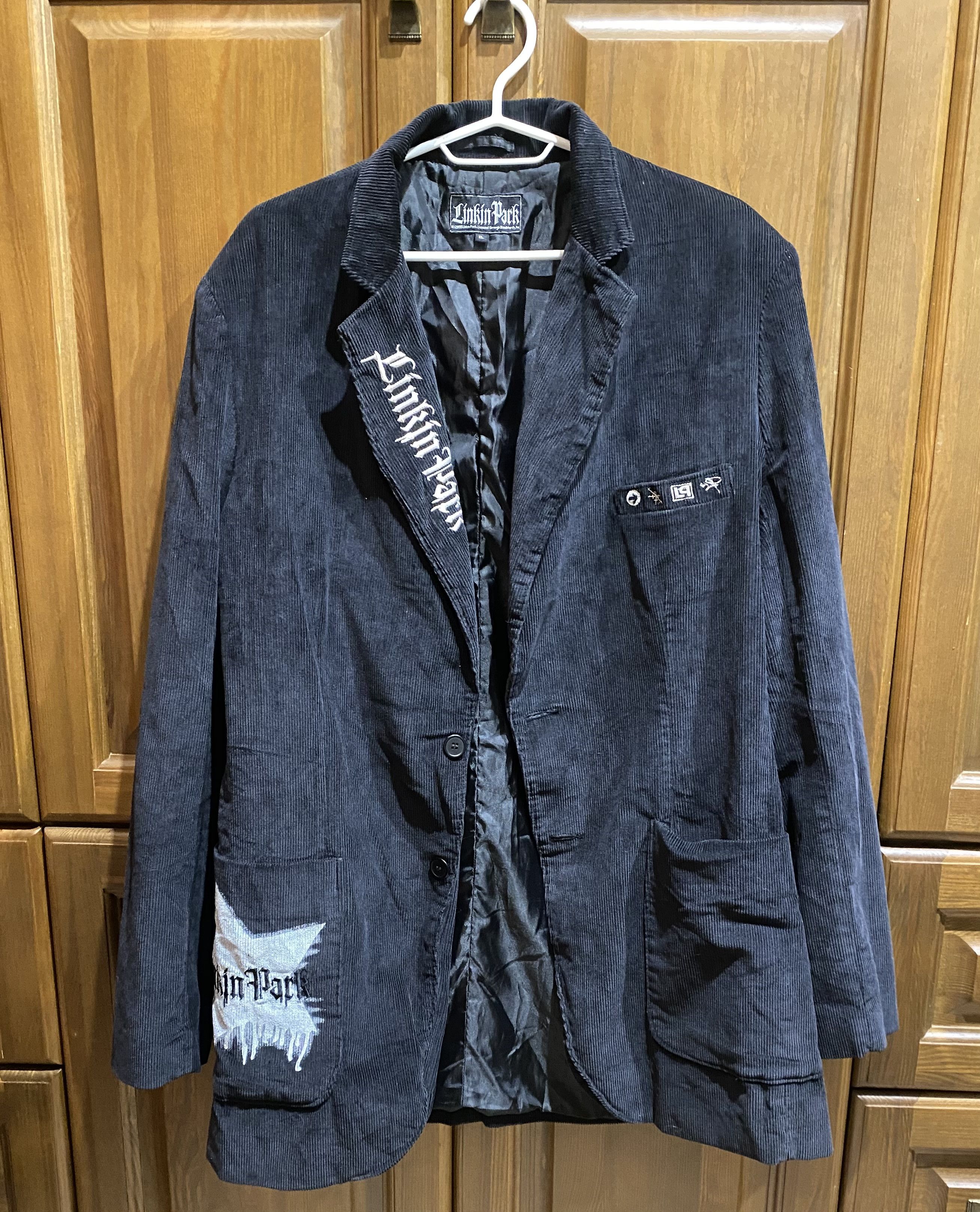 Band Tees Linkin Park Vintage 2005 Blazer Back Print Rare Archive Size US XL / EU 56 / 4 - 1 Thumbnail