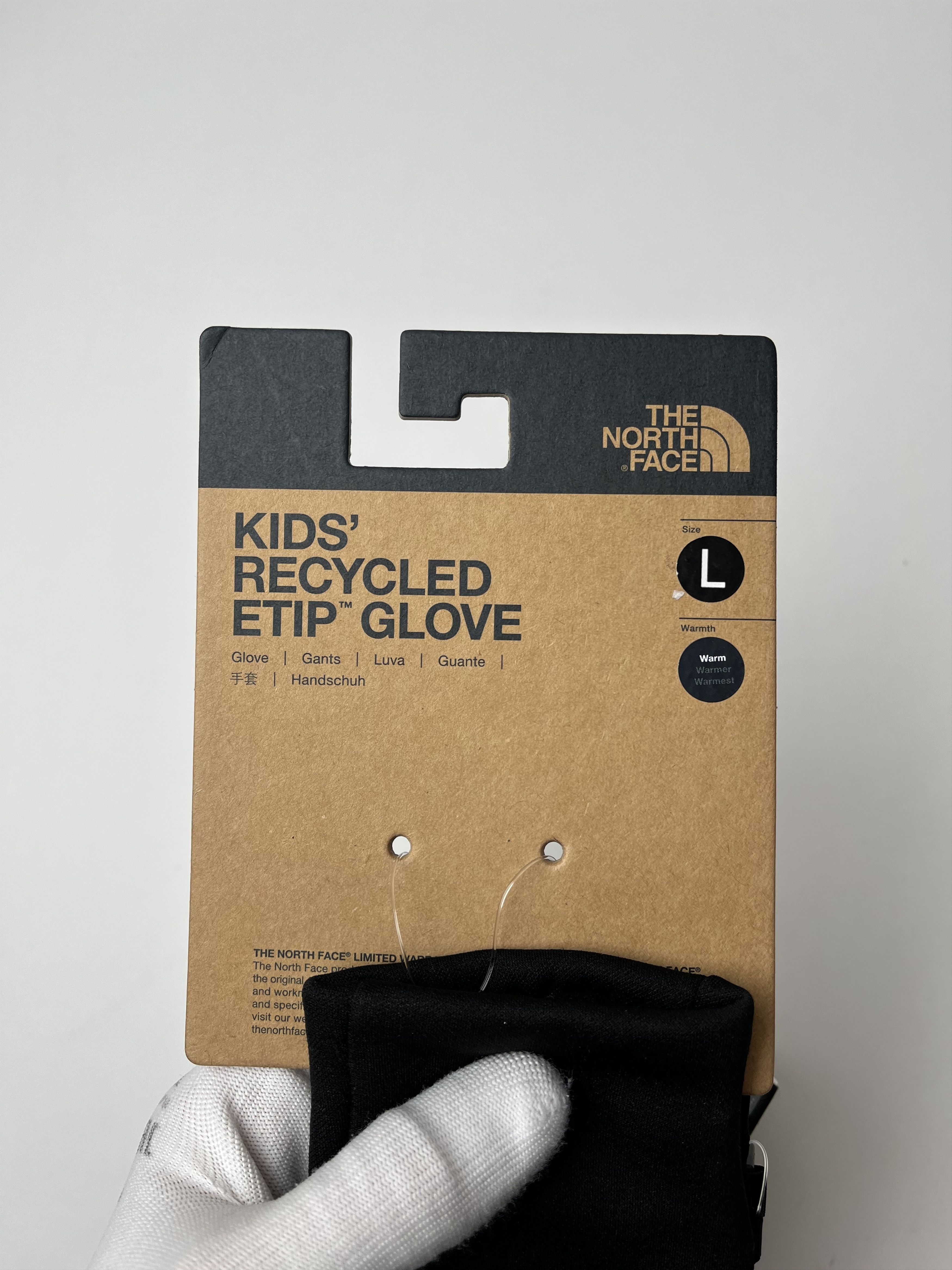 The North Face Gloves The North Face Etip Recycled for Kids Size 26 - 6 Thumbnail