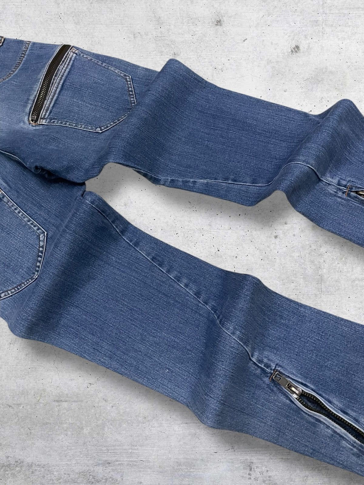 Japanese Brand VINTAGE RAGEBLUE CRAFTED JAPAN DESIGNER BLUEWASHED DENIM Size US 30 / EU 46 - 14 Thumbnail