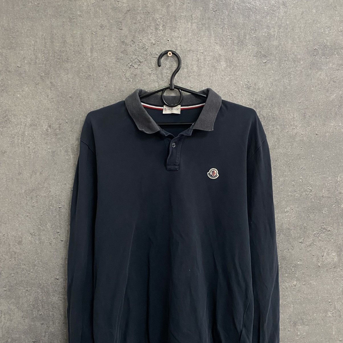 Moncler Moncler Polo Long Sleeve Size US XL / EU 56 / 4 - 4 Thumbnail