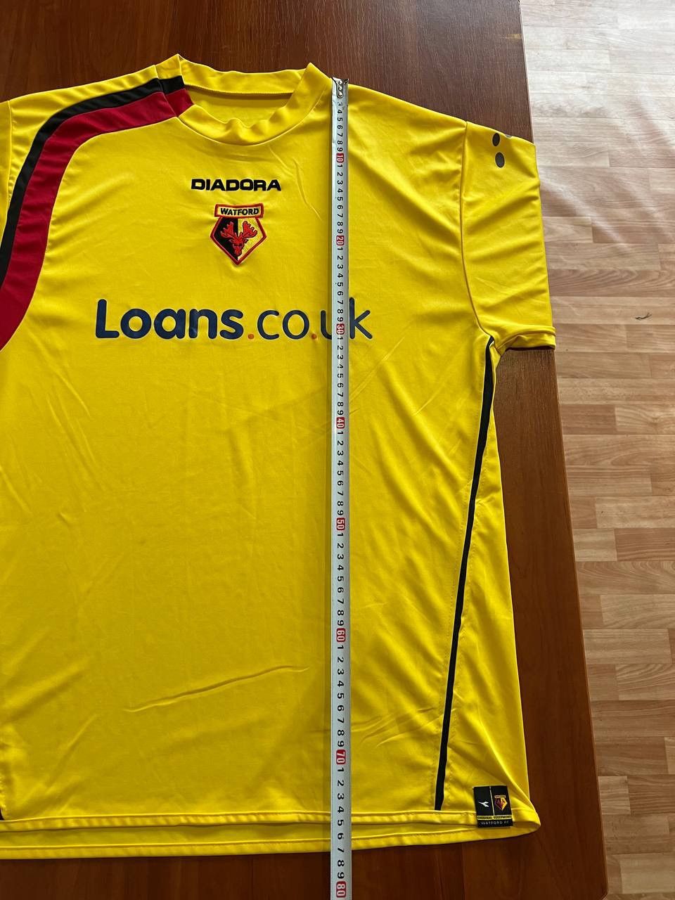 Diadora 2006/07 WATFORD FC HOME SOCCER JERSEY FOOTBALL SHIRT DIADORA Size US L / EU 52-54 / 3 - 18 Thumbnail