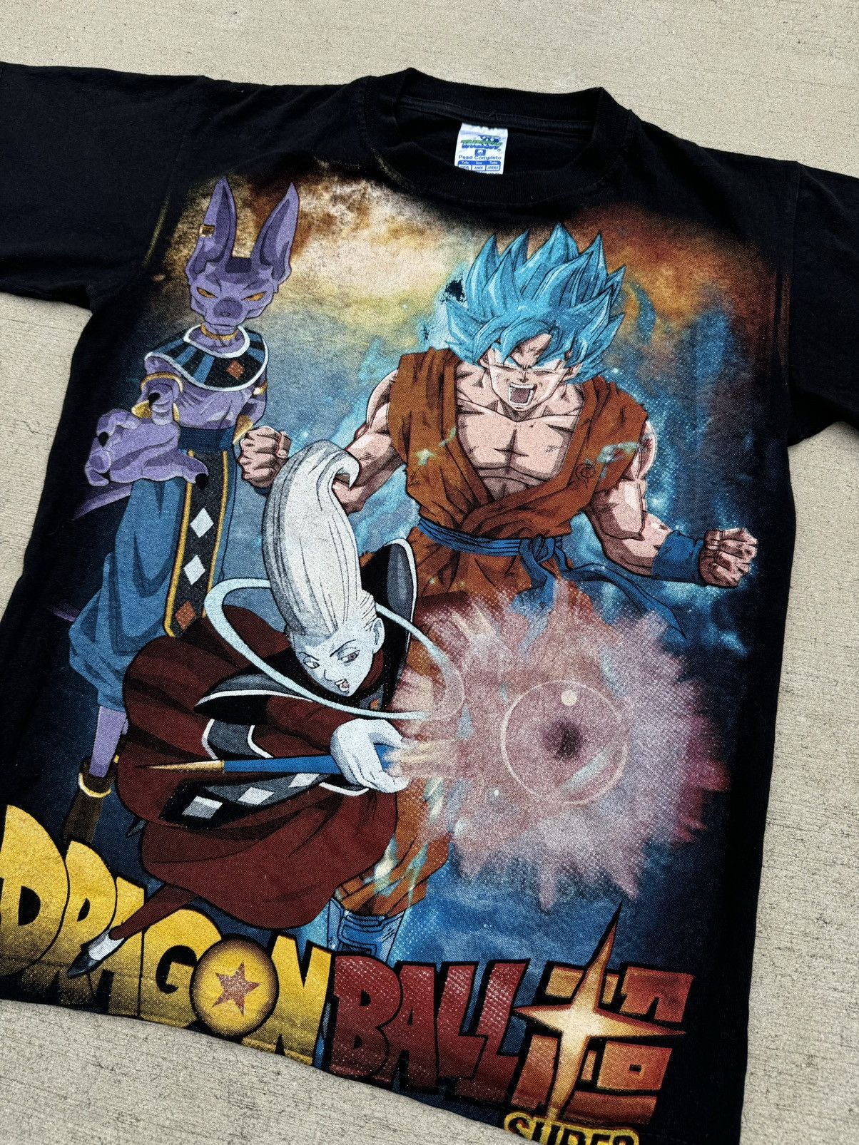Anime Rare 00s vintage Dragon Ball Z Super AOP Golu, Whis, Beerus Size US S / EU 44-46 / 1 - 3 Thumbnail