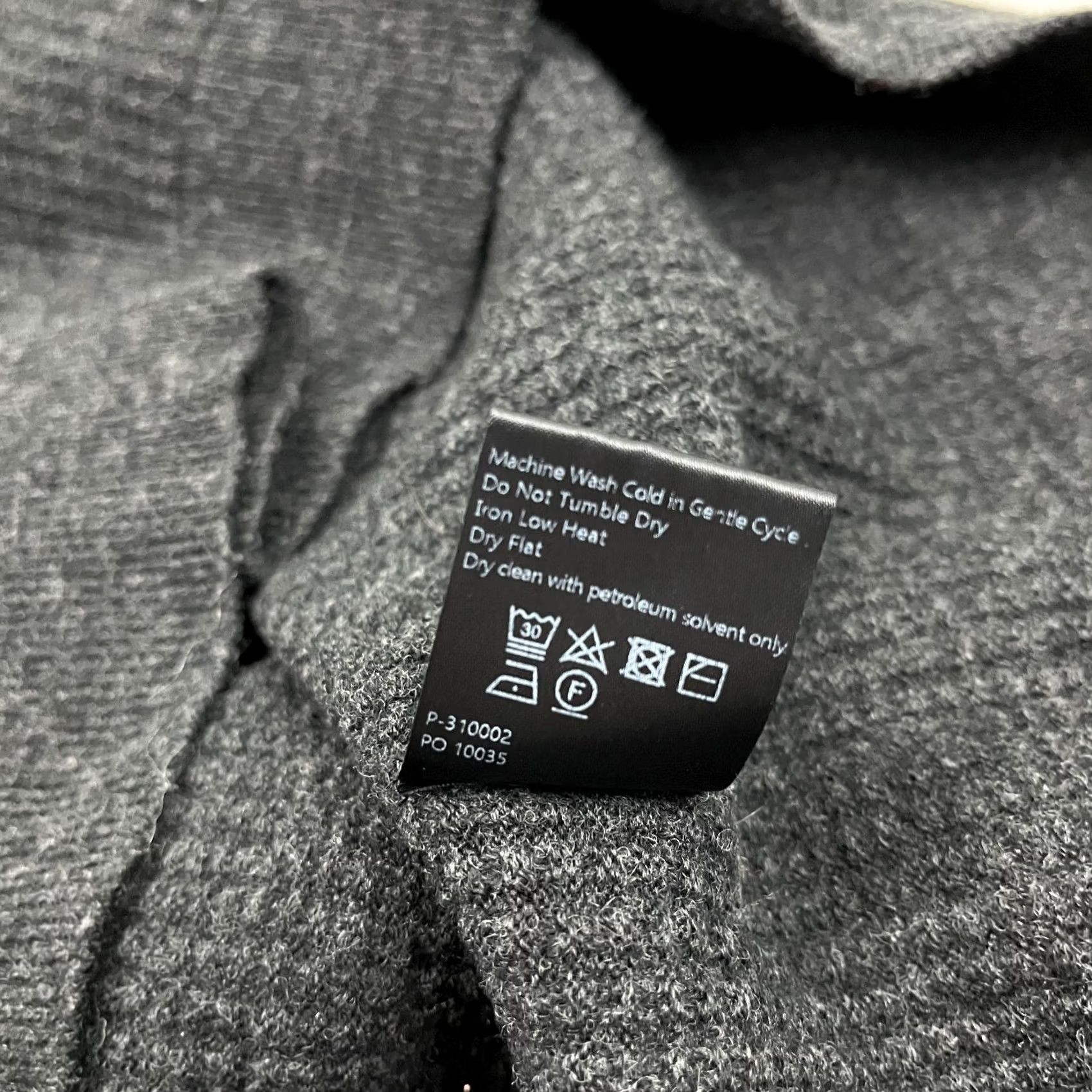 Vintage Huckberry Proof Sweater Mens L Charcoal Gray Merino Wool Crewneck Made in Japan Size US L / EU 52-54 / 3 - 7 Thumbnail