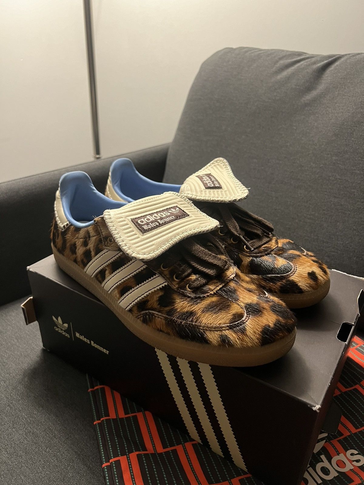 Adidas × Wales Bonner adidas wales bonner leopard print Size US 10 / EU 43 - 6 Thumbnail