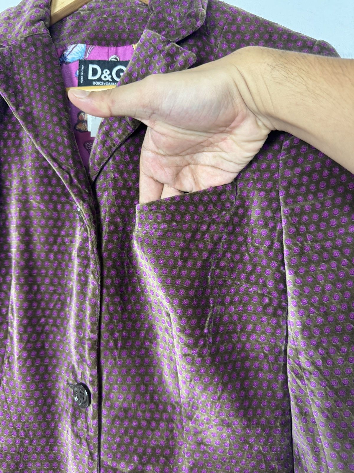 Dolce & Gabbana Dolce & Gabbana Polka Dots Butterfly Trench Coat Size XS / US 0-2 / IT 36-38 - 11 Thumbnail