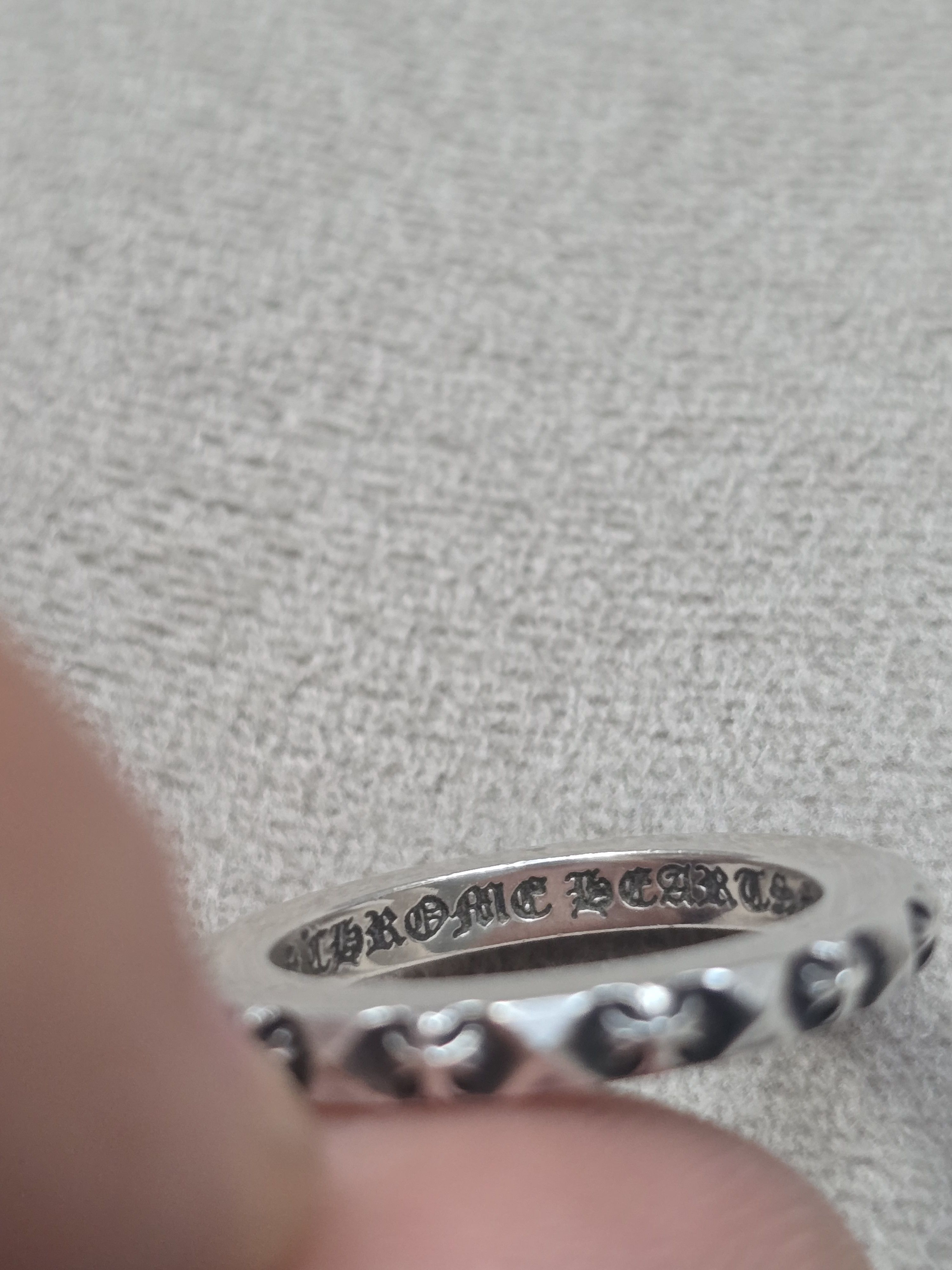 CHROME HEARTS リング サイズ5 クロムハーツセメタリーリング|クロムハーツ通販専門店ブラック