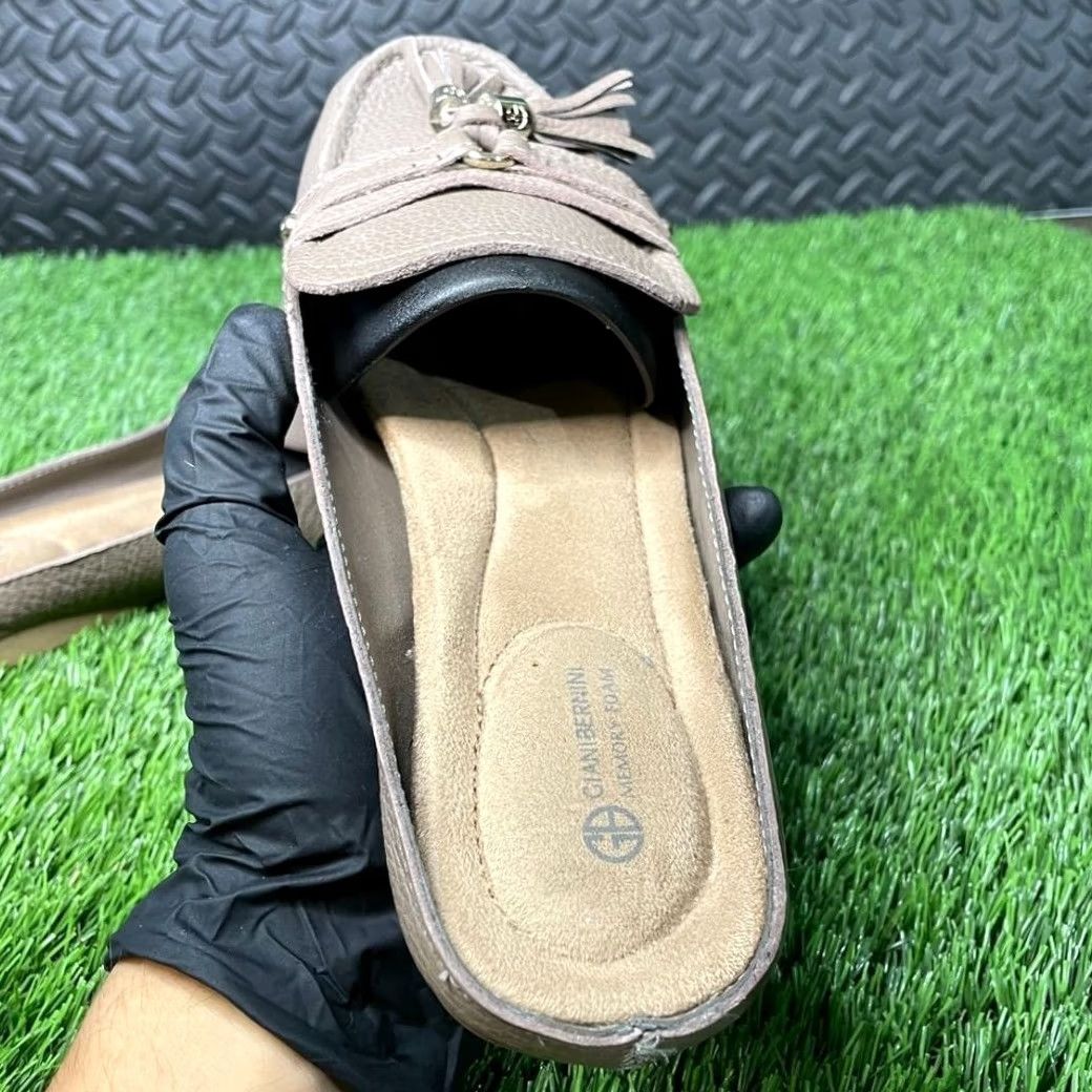 Giani Bernini Giani Bernini Loafer Women's Sandal Brown Memory Foam 7.5 Tan Casual Wear Comfort Size 7.5 Women Size US 8 / IT 38 - 7 Thumbnail