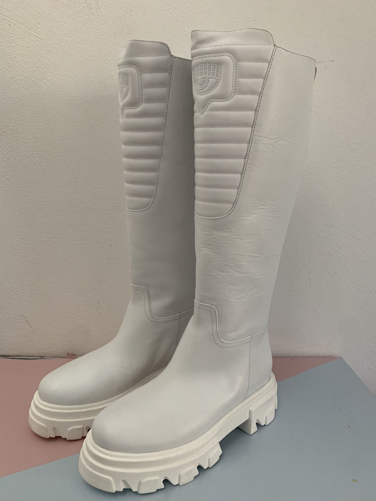 Chiara Ferragni Chiara Ferragni Leather Boots Size US 8 / IT 38 - 6 Thumbnail