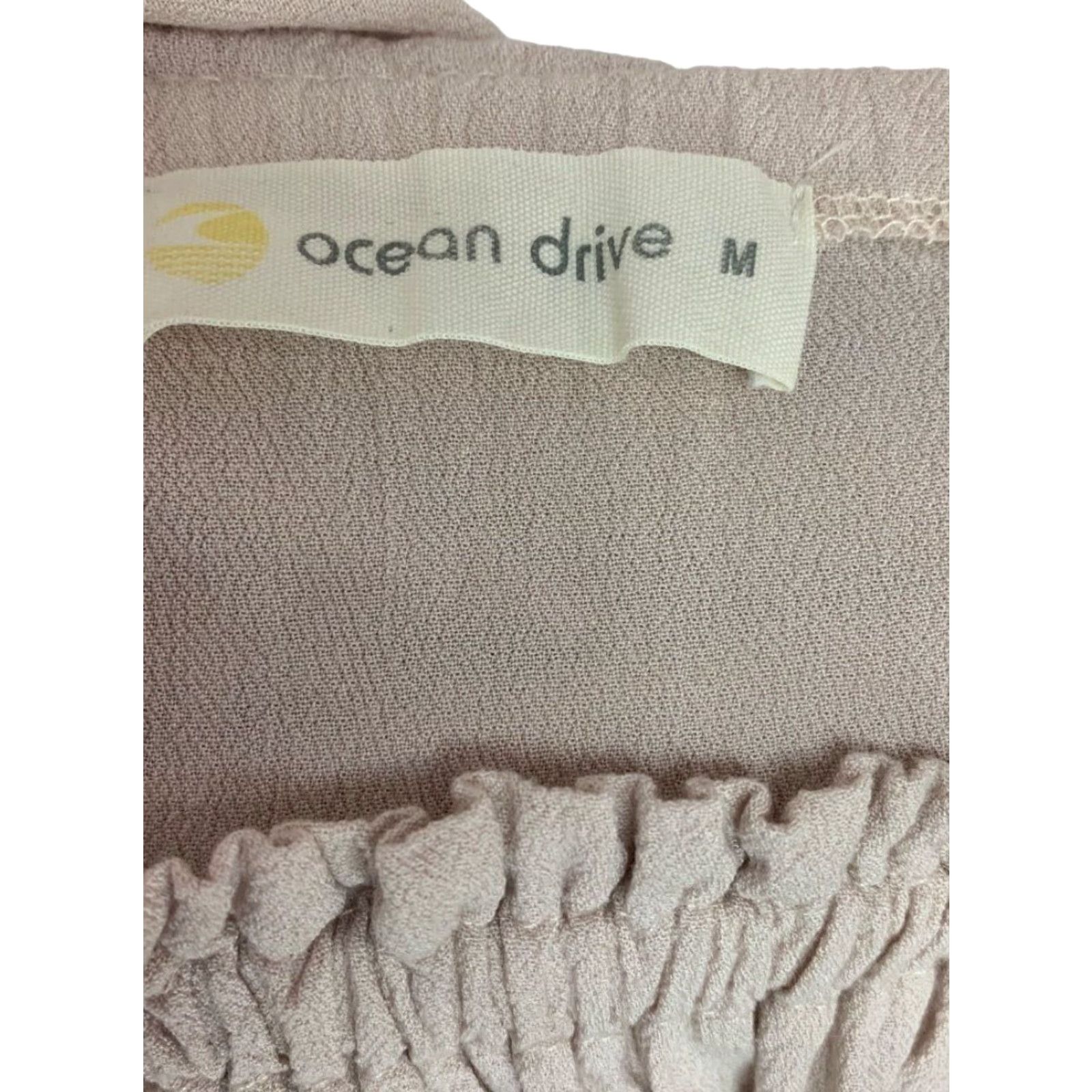 Pinko Ocean Drive Dress Women M Blush Pink Off Shoulder Boho Tunic Mini Size M / US 6-8 / IT 42-44 - 8 Thumbnail