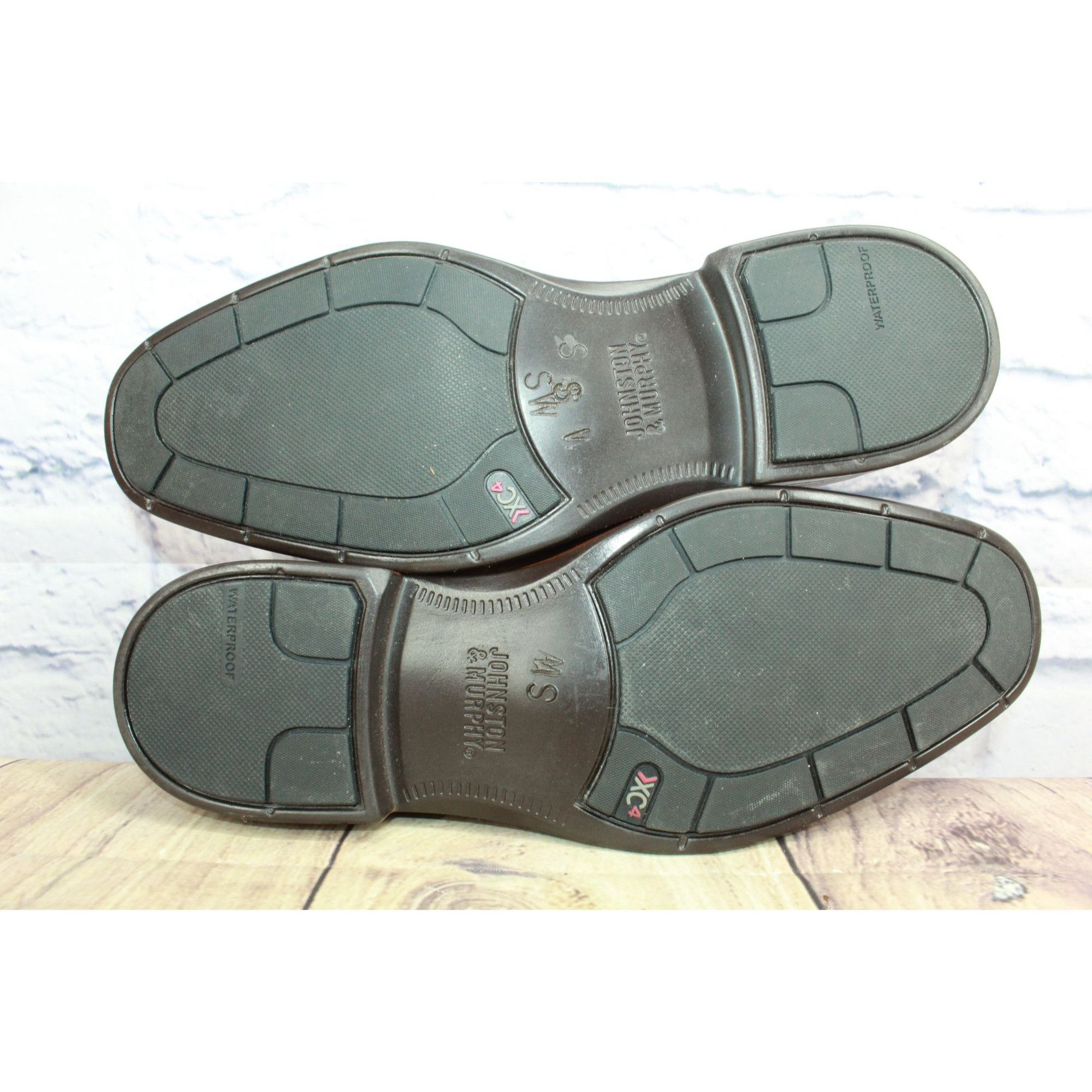 Johnston & Murphy Johnston and Murphy Men's Brown Leather Casual Dress Shoes Size US 8.5 / EU 41-42 - 9 Thumbnail