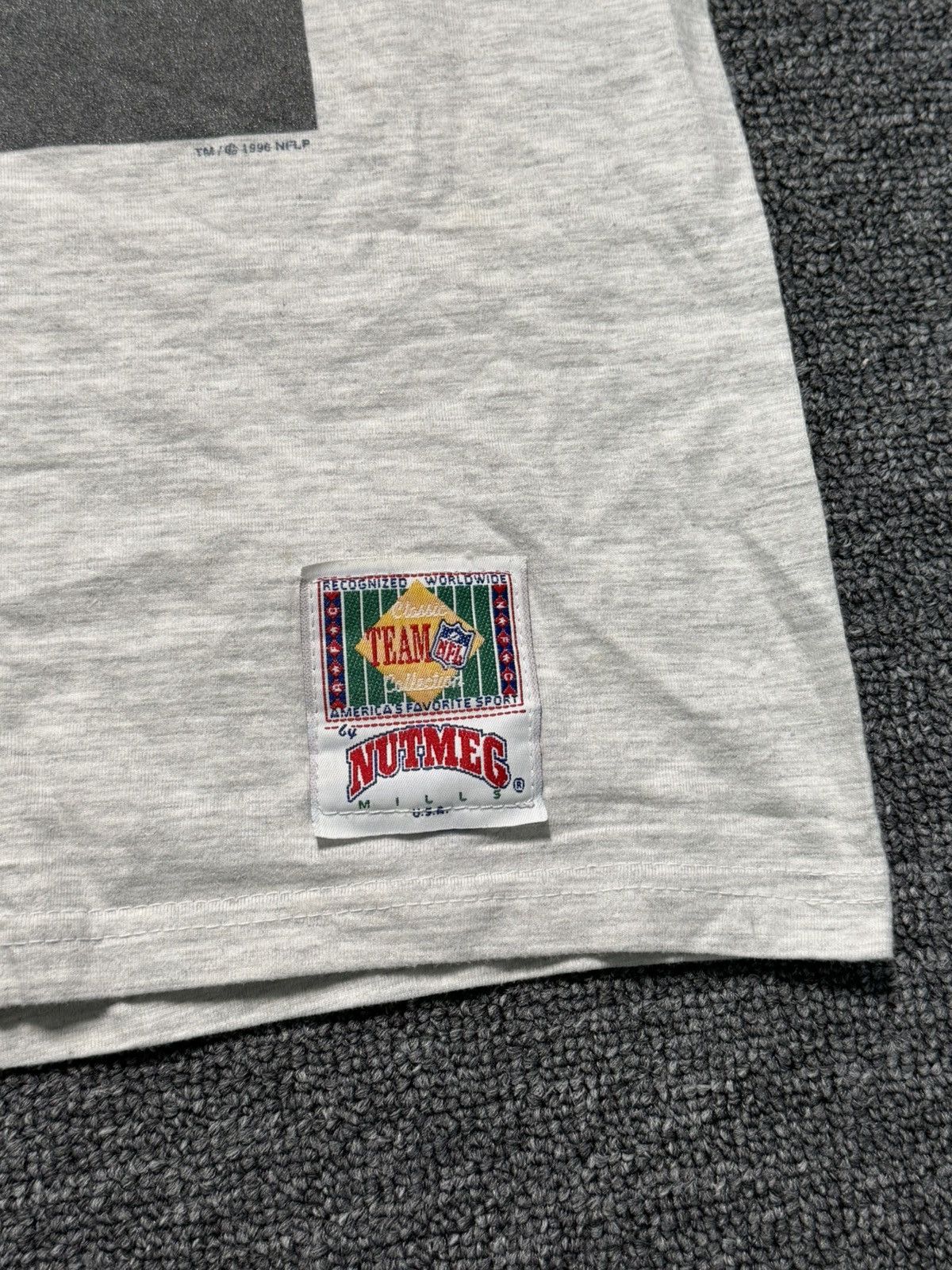 NFL × Nutmeg Vintage Nutmeg Mills Dallas Cowboys NFL T-Shirt Mens L 90s Size US L / EU 52-54 / 3 - 3 Thumbnail
