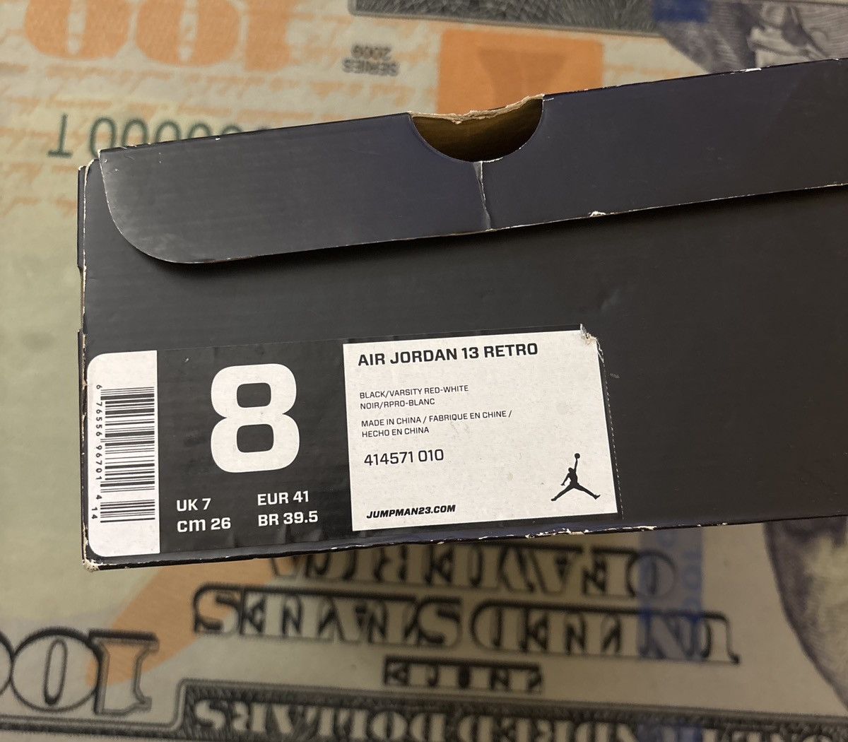 Jordan Brand Jordan 13 Bred Retro 2013 Size 8 Size US 8 / EU 41 - 8 Thumbnail
