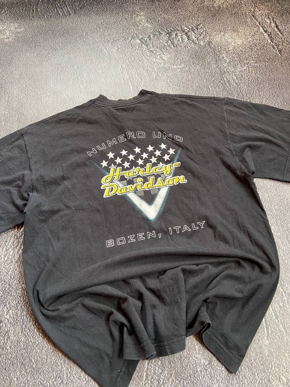 Other Vintage Harley Davidson numero uno bozen Italy faded tee Size US XL / EU 56 / 4 - 2 Thumbnail