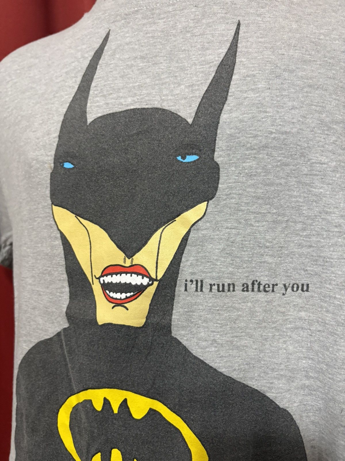 Vintage Batman Tshirt Chris Simpsons Artist Viral Cartoonist Grail Size US L / EU 52-54 / 3 - 3 Thumbnail