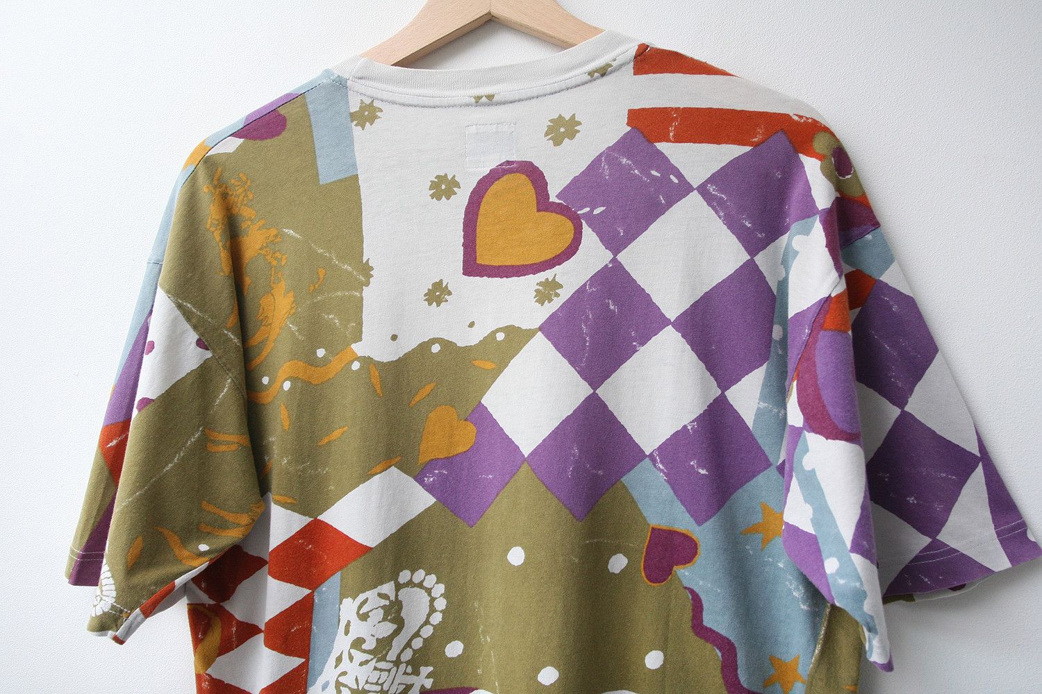 Moschino Vintage Moschino Jeans Italy 90s Abstract Art T Shirt Rare Size M / US 6-8 / IT 42-44 - 6 Thumbnail