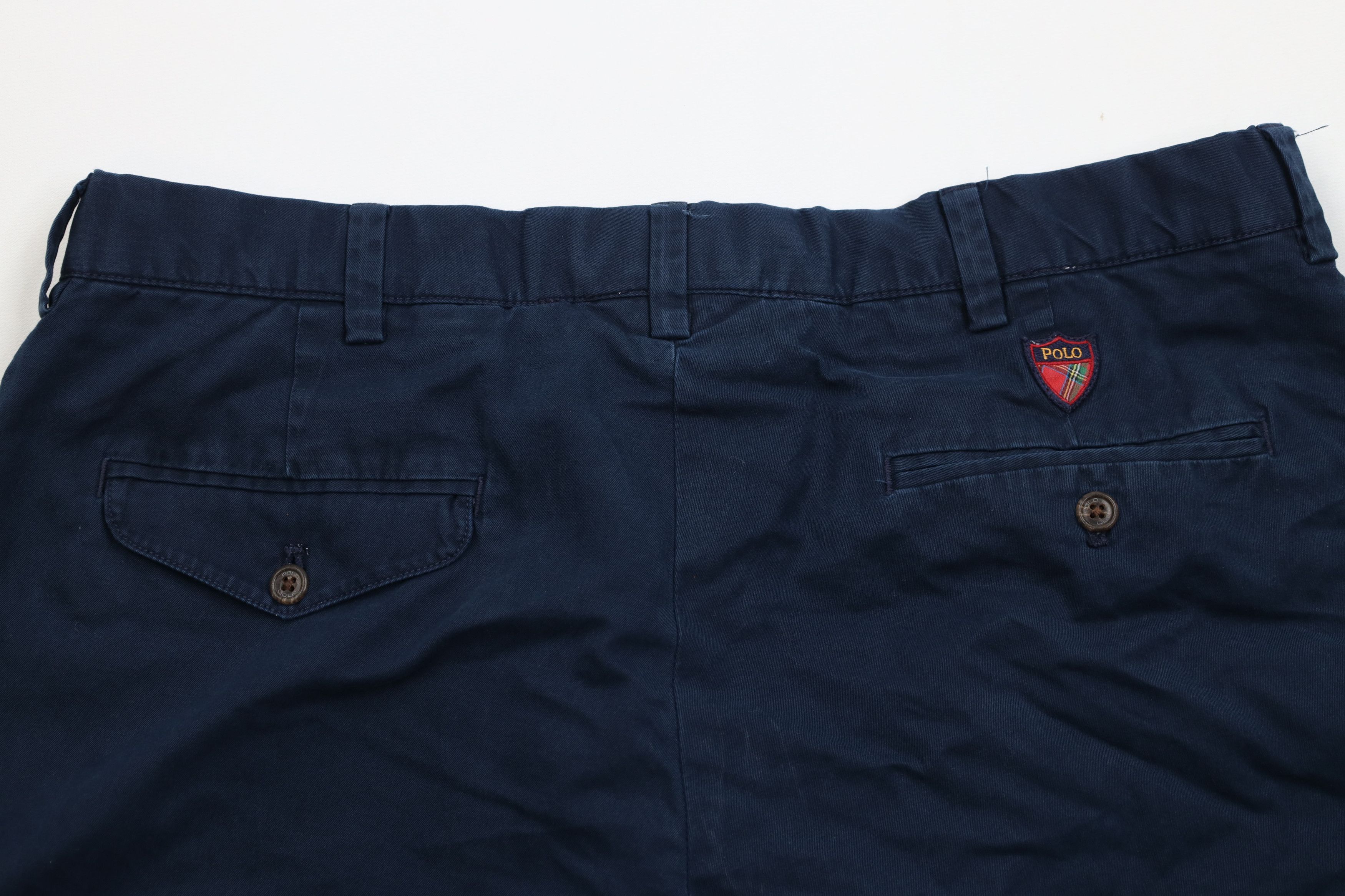 Ralph Lauren Vintage 90s Polo Golf Ralph Lauren Spell Crest Chino Shorts Size US 34 / EU 50 - 11 Thumbnail