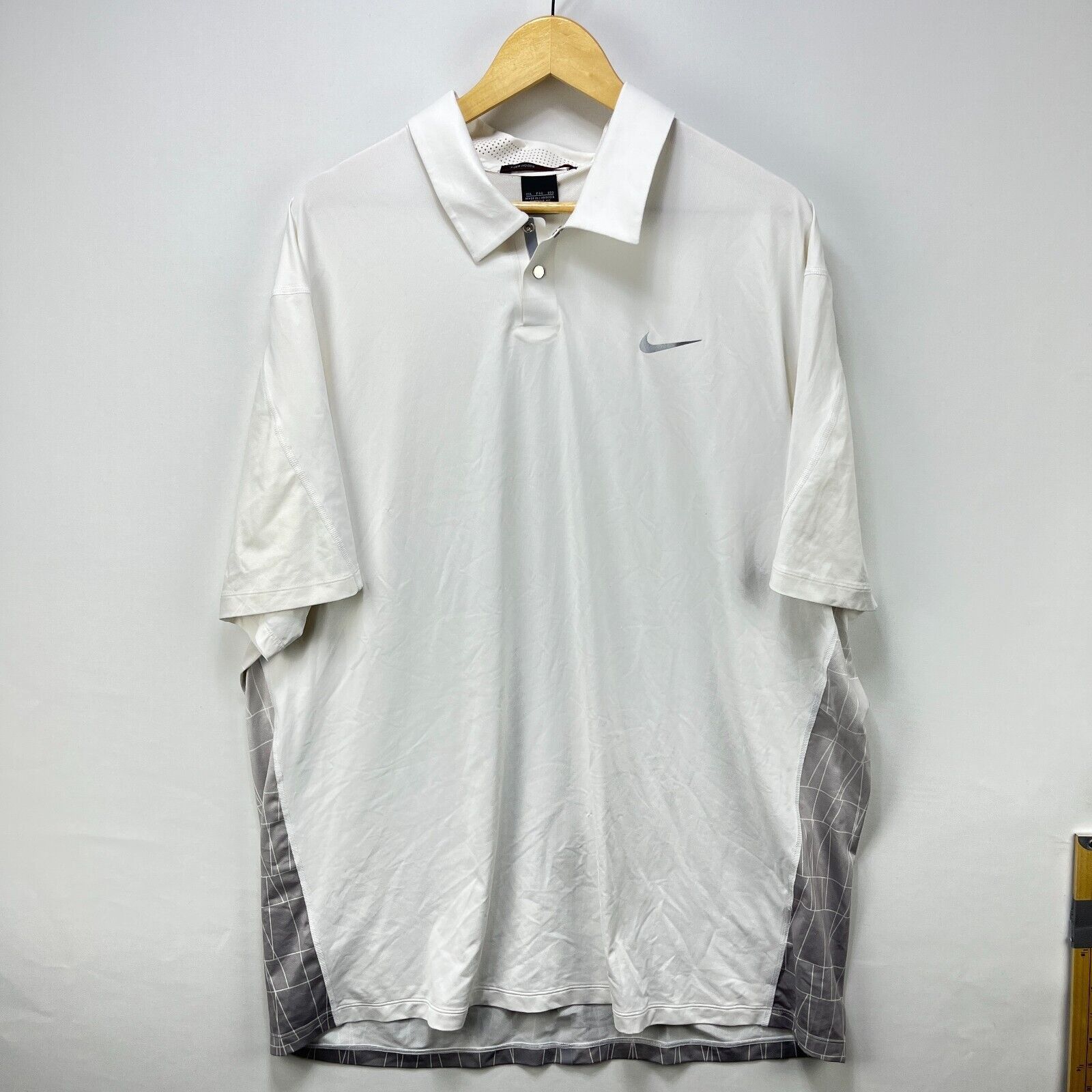 Nike × Vintage Vintage Y2K Nike Tiger Woods Dri-Fit Golf Shirt Polo 2XL Size US XXL / EU 58 / 5 - 1 Thumbnail