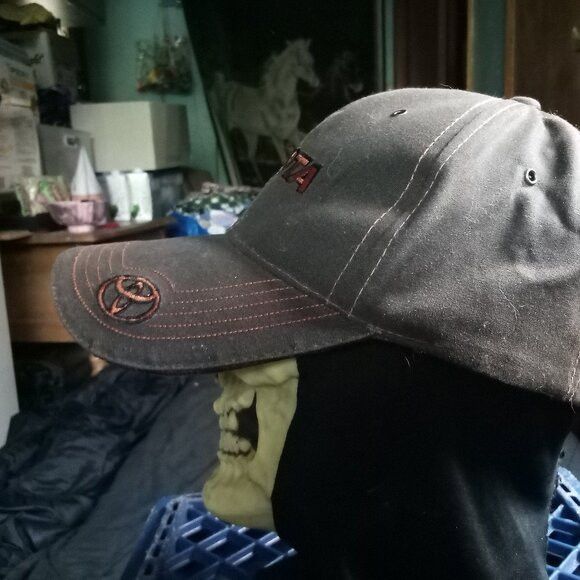 Other Deadstock Vintage Toyota Moving Forward Strap Back Hat Cap Size ONE SIZE - 2 Thumbnail
