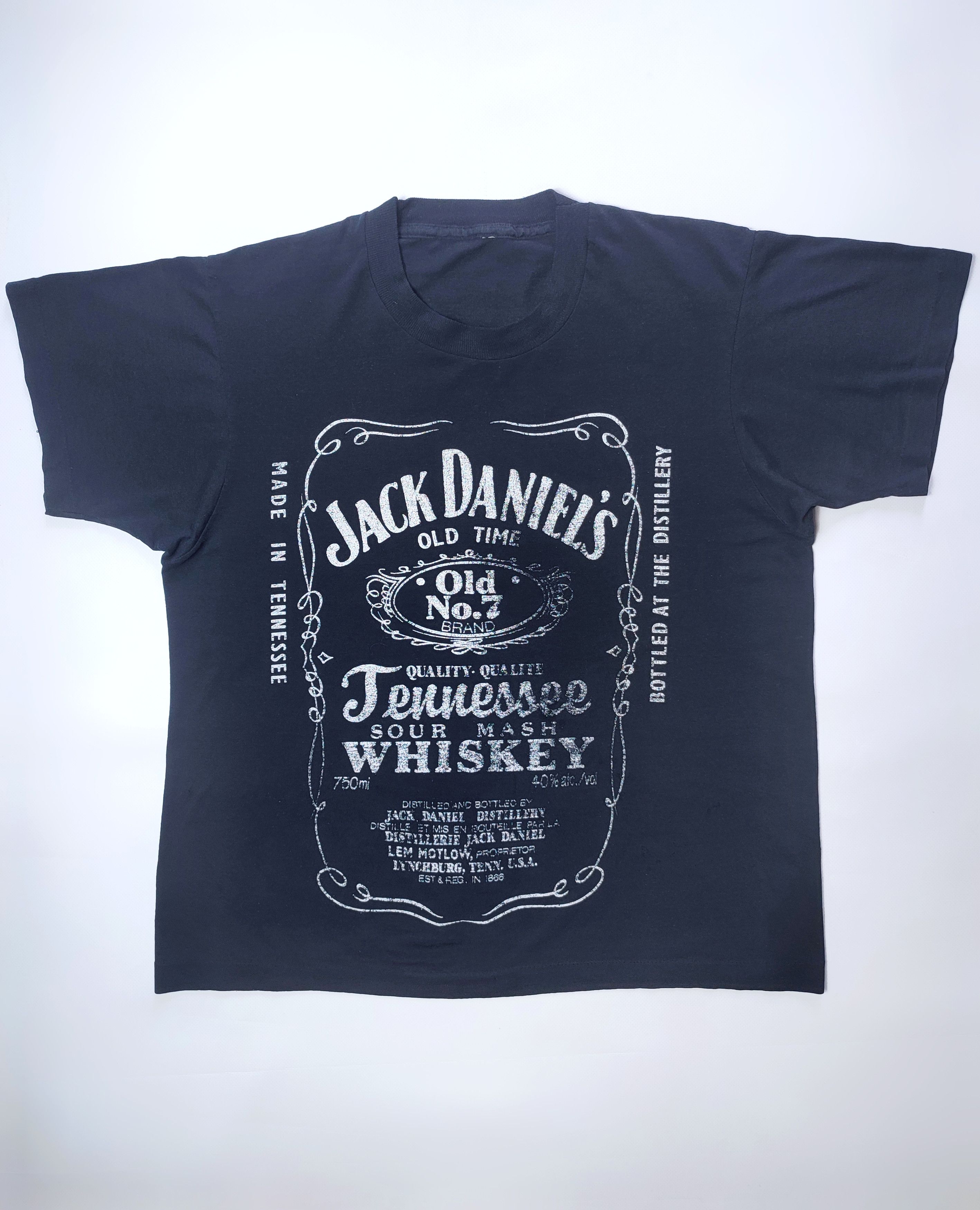 Vintage Vintage Whiskey Single Stitch Thin T-shirt Size US M / EU 48-50 / 2 - 4 Thumbnail