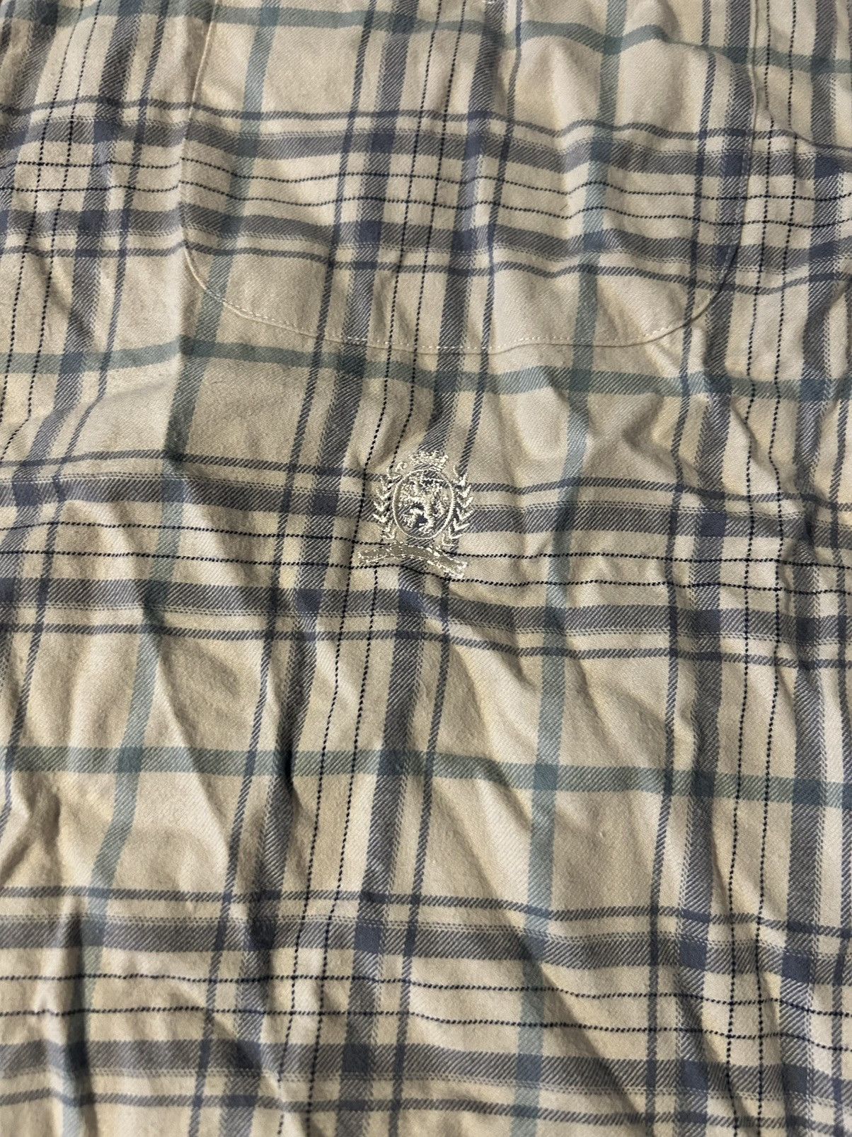 Tommy Hilfiger Vintage 90s Tommy Hilfiger Crest Flannel Size US XL / EU 56 / 4 - 3 Thumbnail