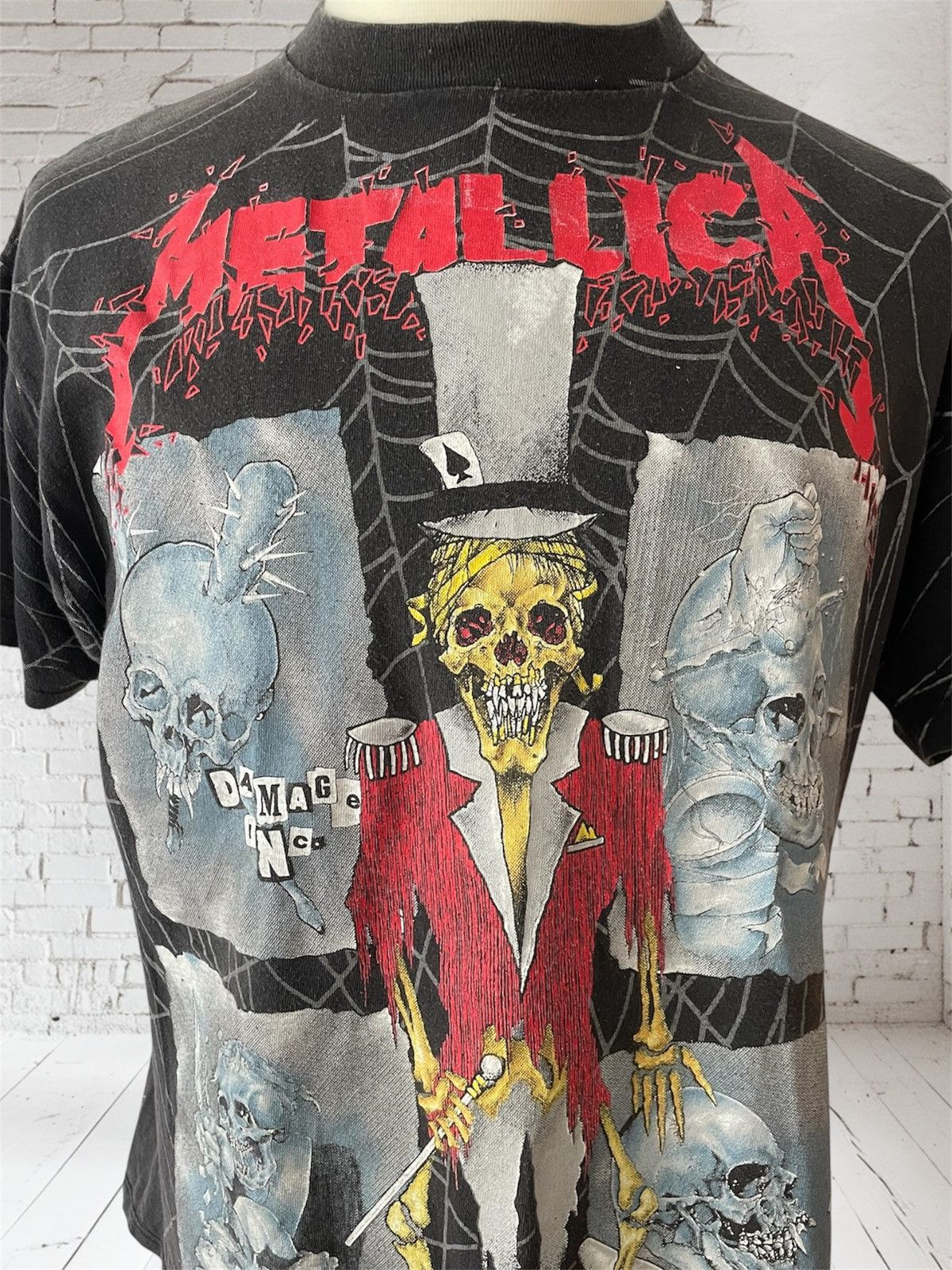 Brockum Vintage Metallica Ringmaster 1992 T-Shirt, Brockum Tag 2 Size US XL / EU 56 / 4 - 2 Thumbnail