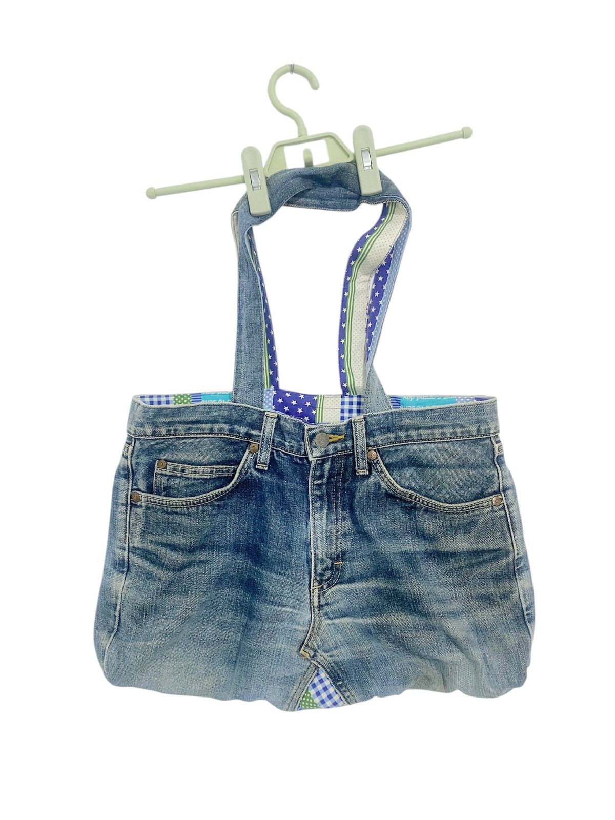 Handmade × Lee × Vintage Lee Custom Denim Jeans Shoulder Bag Size ONE SIZE - 2 Thumbnail