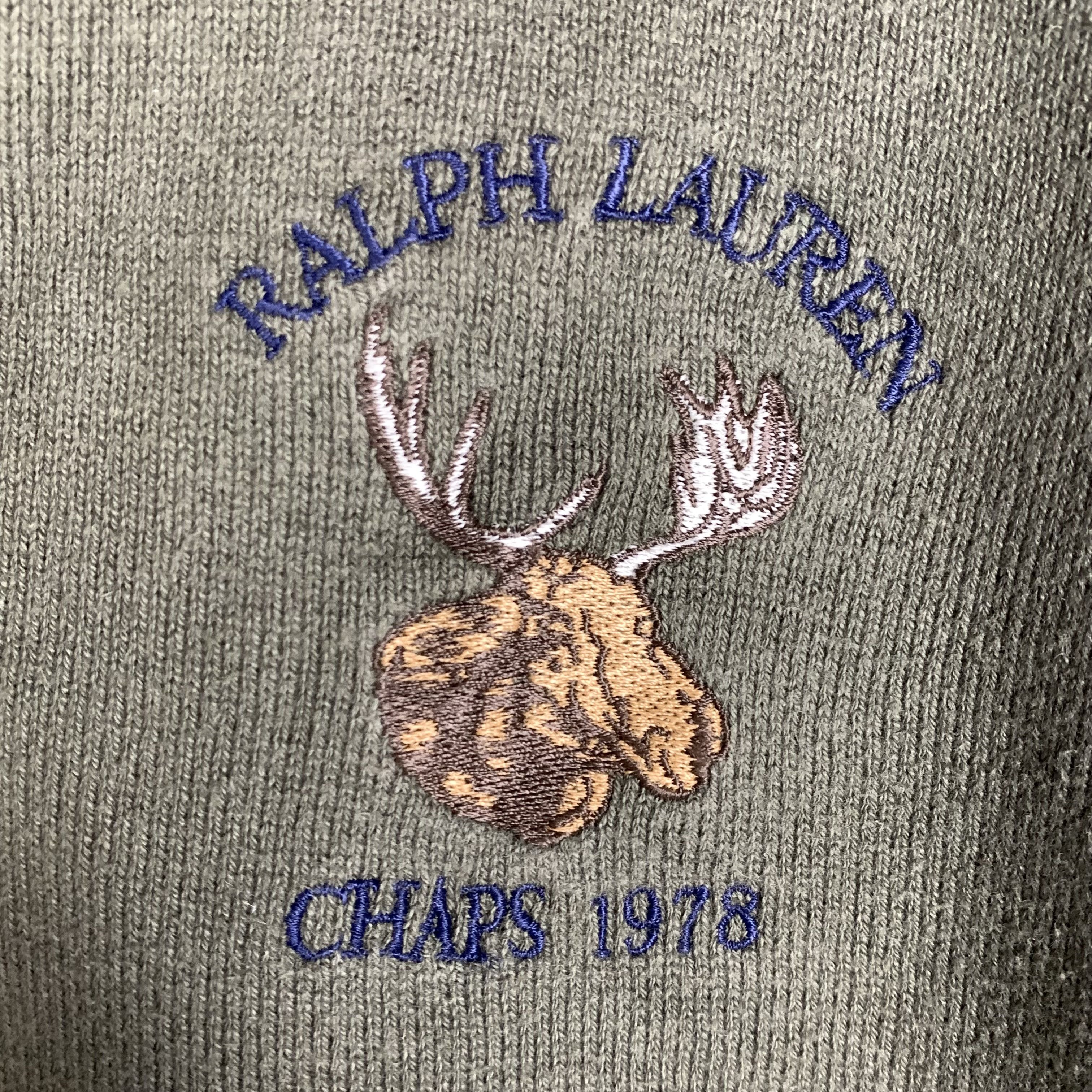 Chaps Ralph Lauren Vintage Chaps Ralph Lauren Shawl Collar Sweatshirt Size US M / EU 48-50 / 2 - 3 Thumbnail