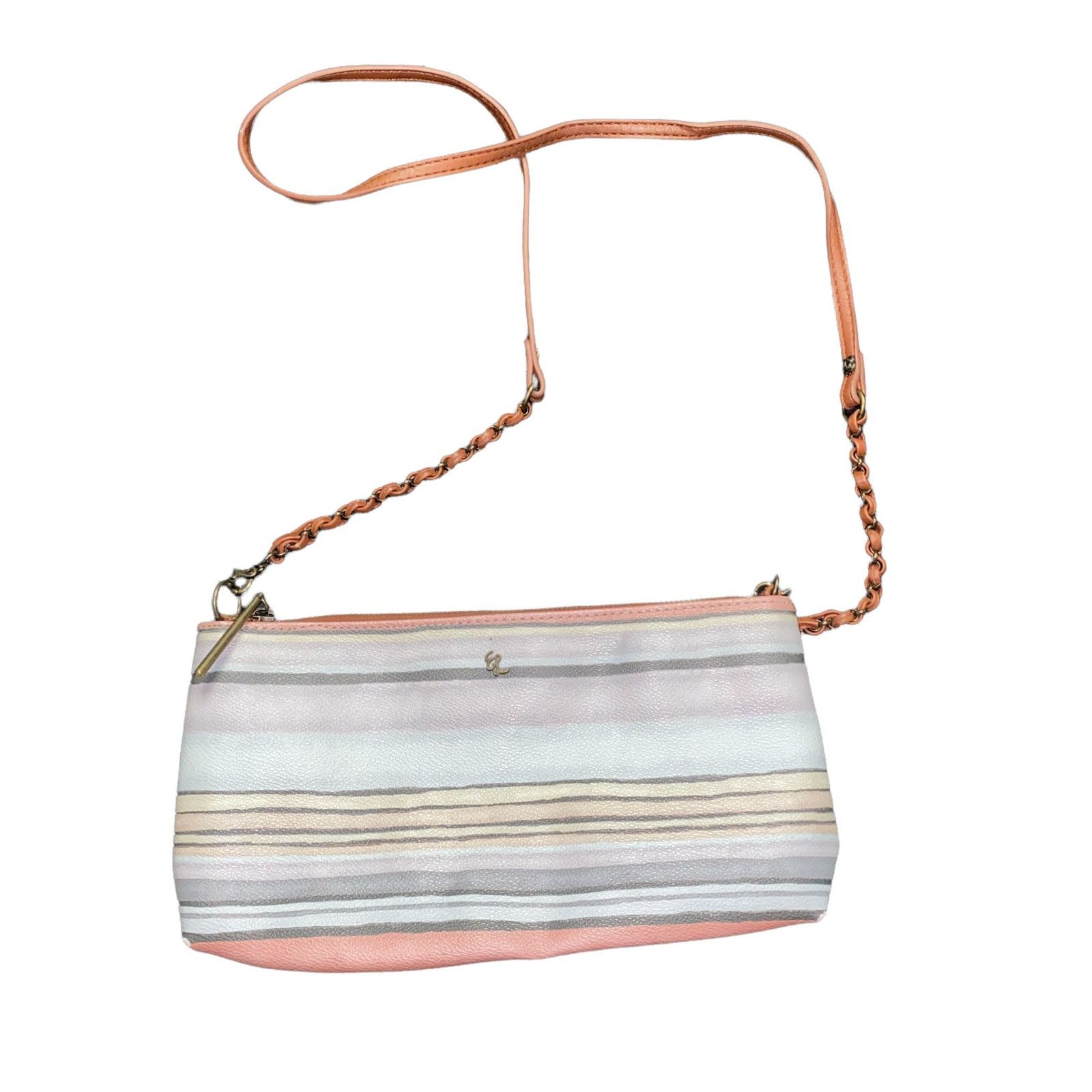 Other Elliott Lucca Pastel Multicolor Striped Crossbody Purse Bag Size ONE SIZE - 1 Thumbnail