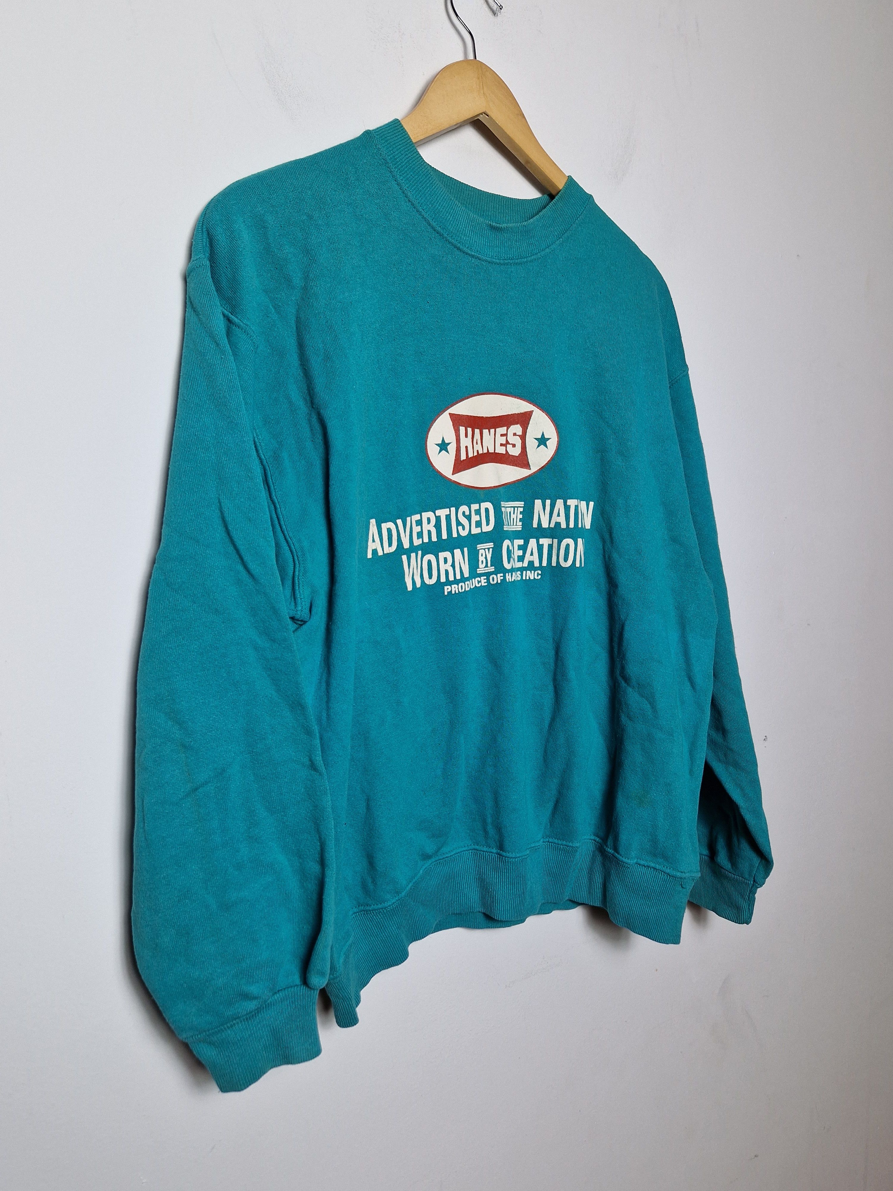Hanes vintage Hanes sweatshirt Size US L / EU 52-54 / 3 - 2 Thumbnail
