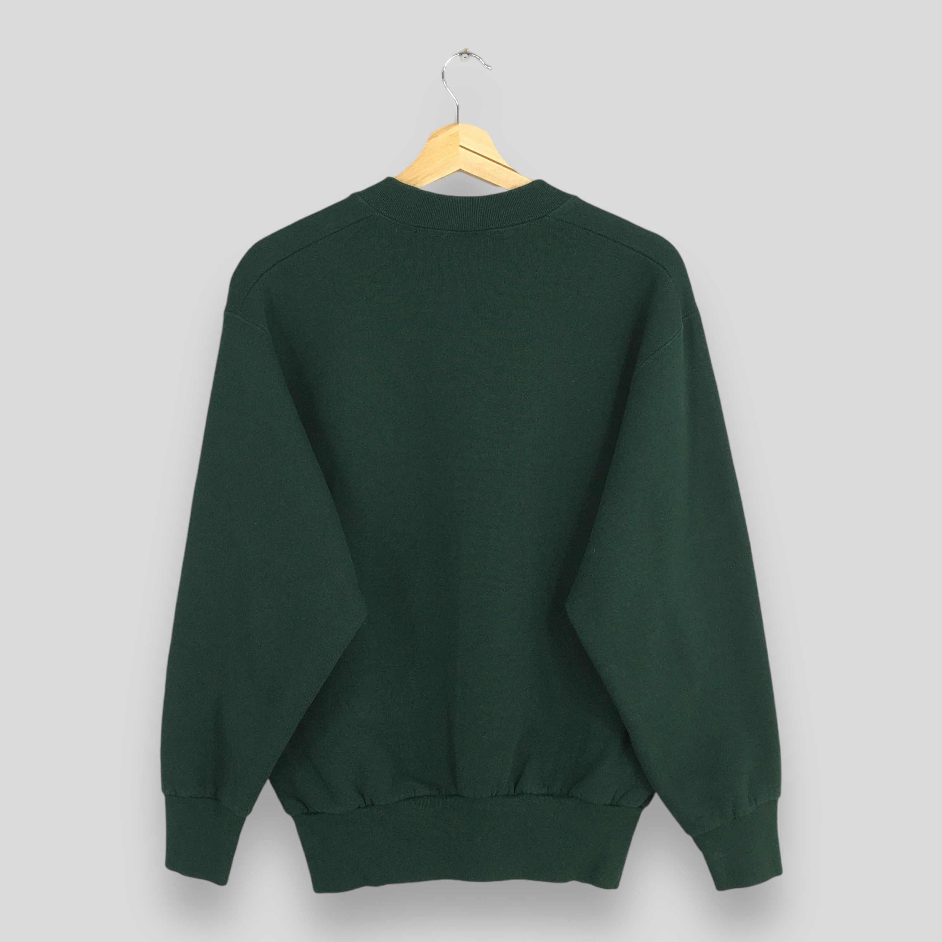 Fred Perry × NFL × Vintage Vintage 1995 Canada Football League Green Sweatshirt Medium Size US M / EU 48-50 / 2 - 6 Thumbnail
