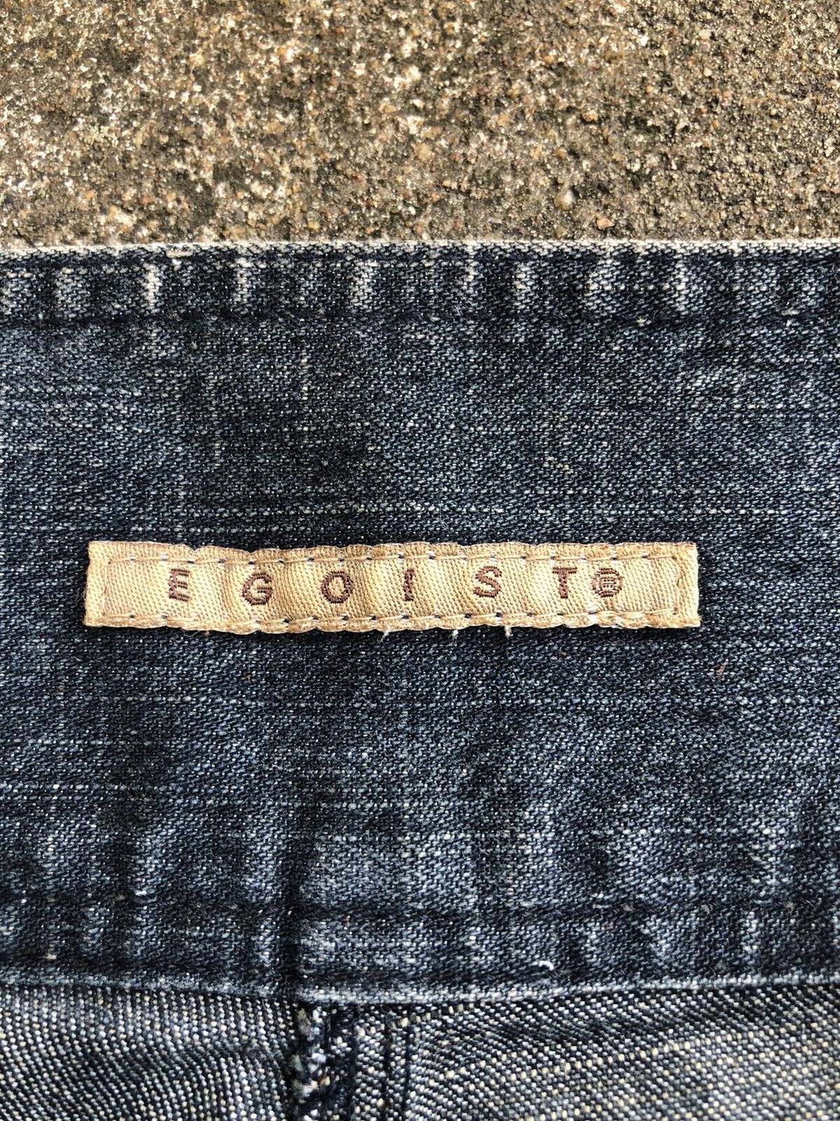 Japanese Brand Vintage Egoist Japanese Flared Denim Distressed Y2k Punk Size 28" / US 6 / IT 42 - 10 Thumbnail