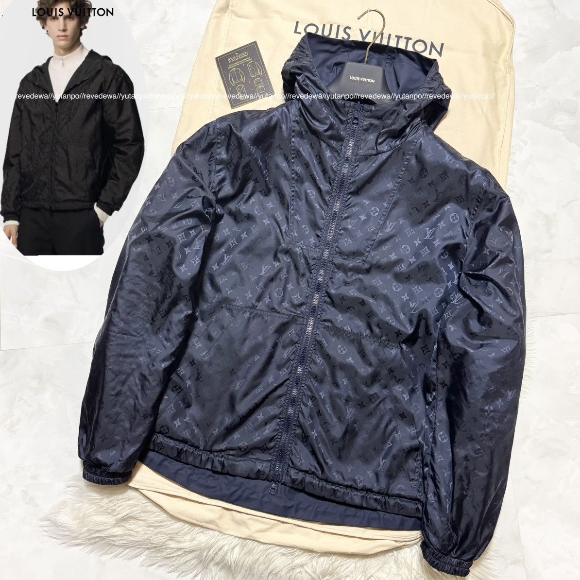 Louis Vuitton Louis Vuitton Monogram Reversible Nylon Jacket Size US XL / EU 56 / 4 - 1 Thumbnail