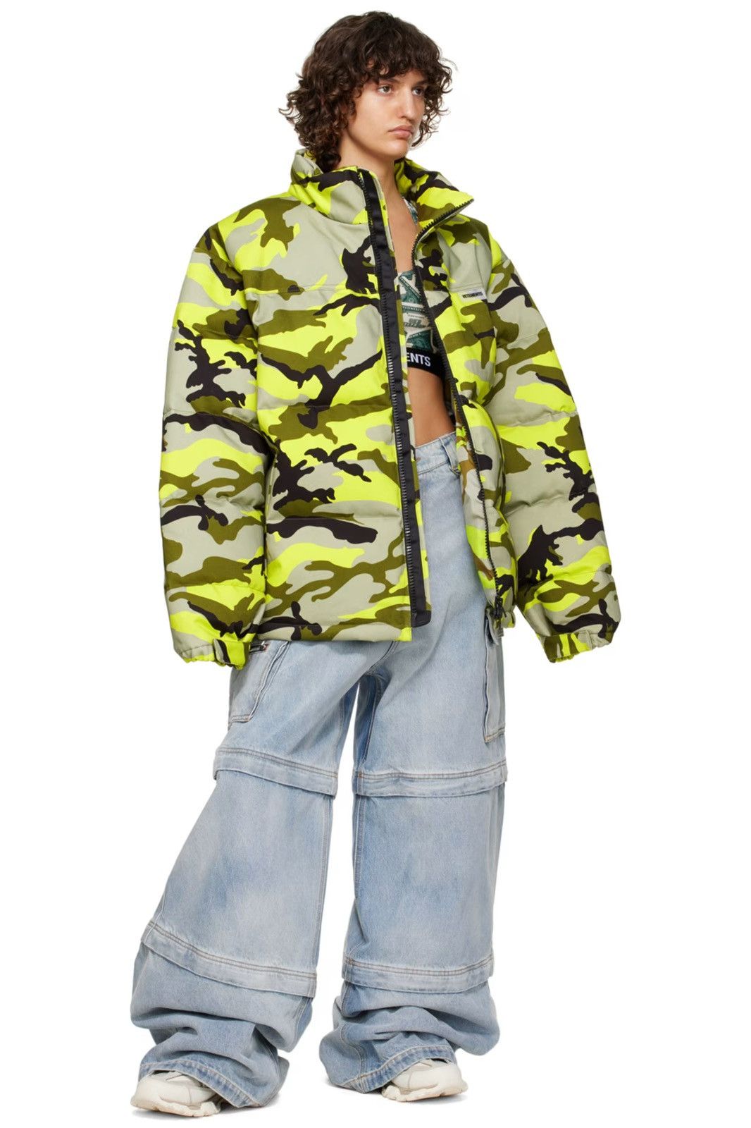 Vetements VETEMENTS Multicolor Camo Down Jacket Size US S / EU 44-46 / 1 - 2 Thumbnail