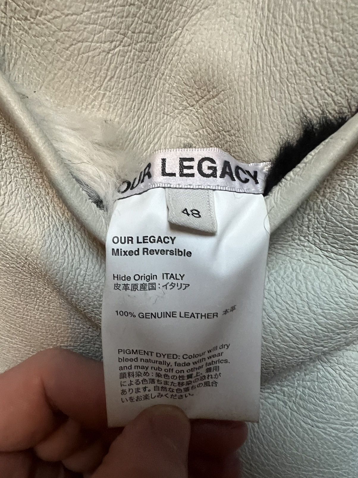 Our Legacy Reversible Leather Shearling Vest Size US M / EU 48-50 / 2 - 4 Thumbnail