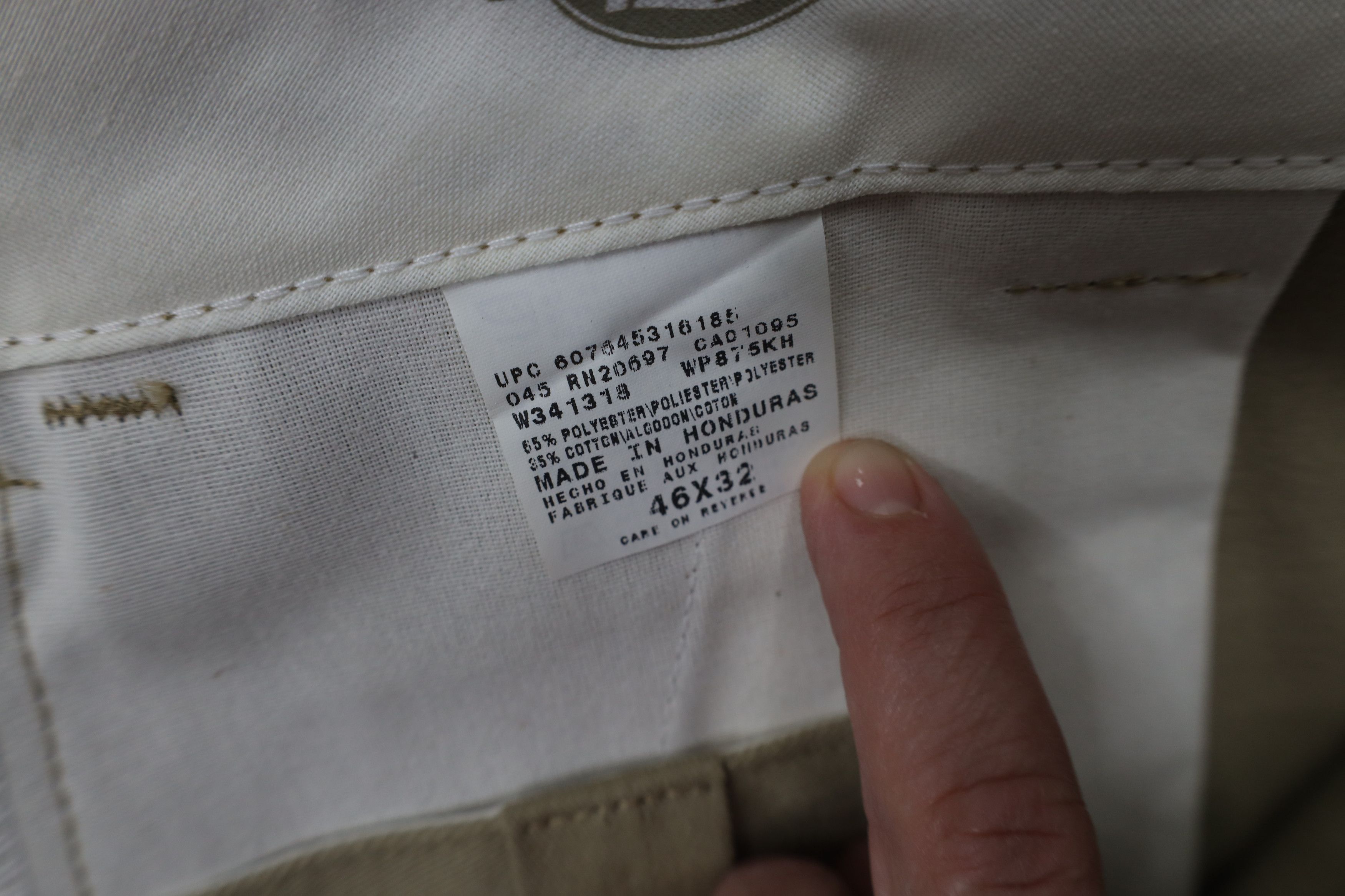 Dickies Deadstock Vintage Y2K 2005 Dickies Fit Wide Leg Pants Beige Size US 44 / EU 60 - 10 Thumbnail