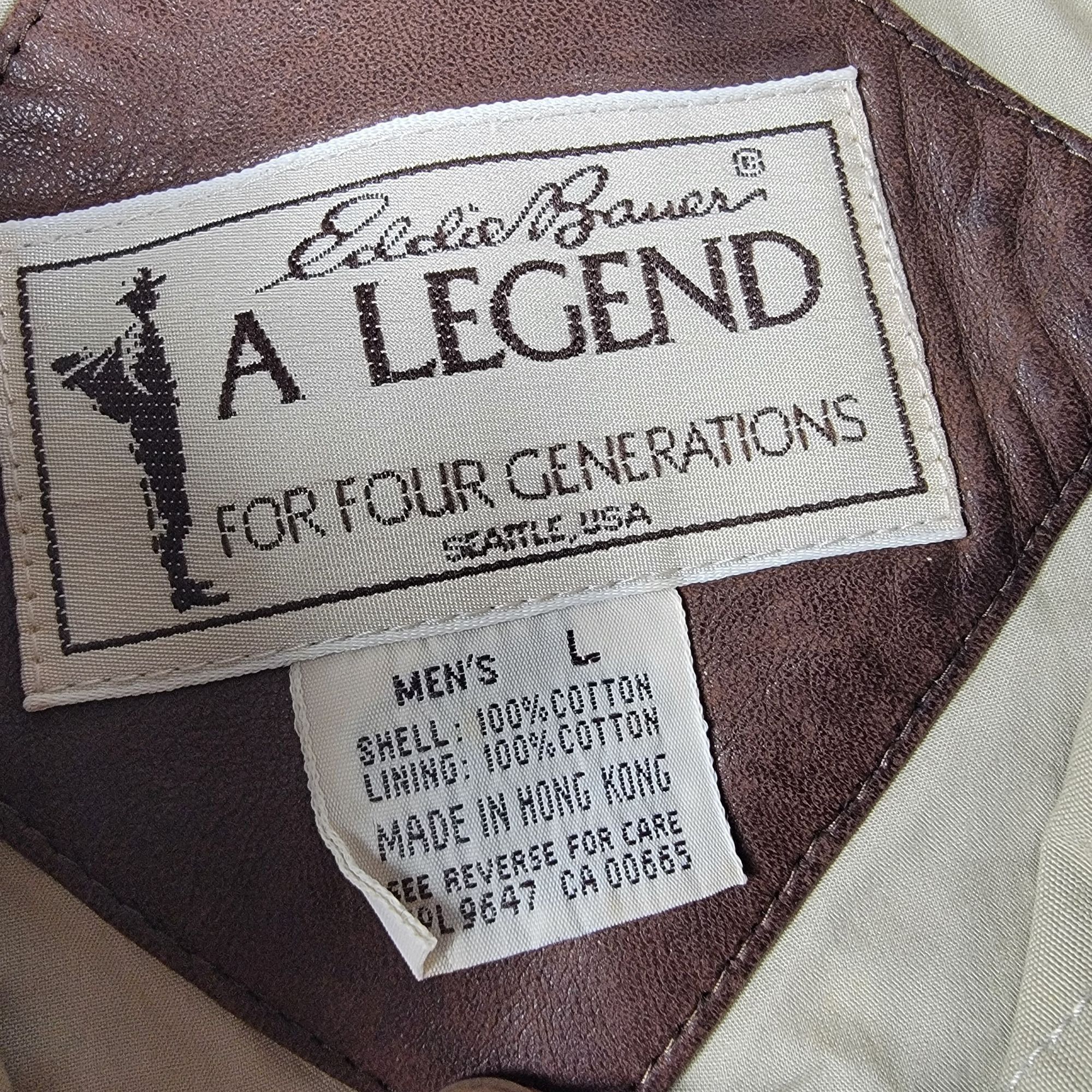Eddie Bauer Eddie Bauer a Legend Mens Large Tan Jacket Casual Travel Wor Size US L / EU 52-54 / 3 - 3 Thumbnail