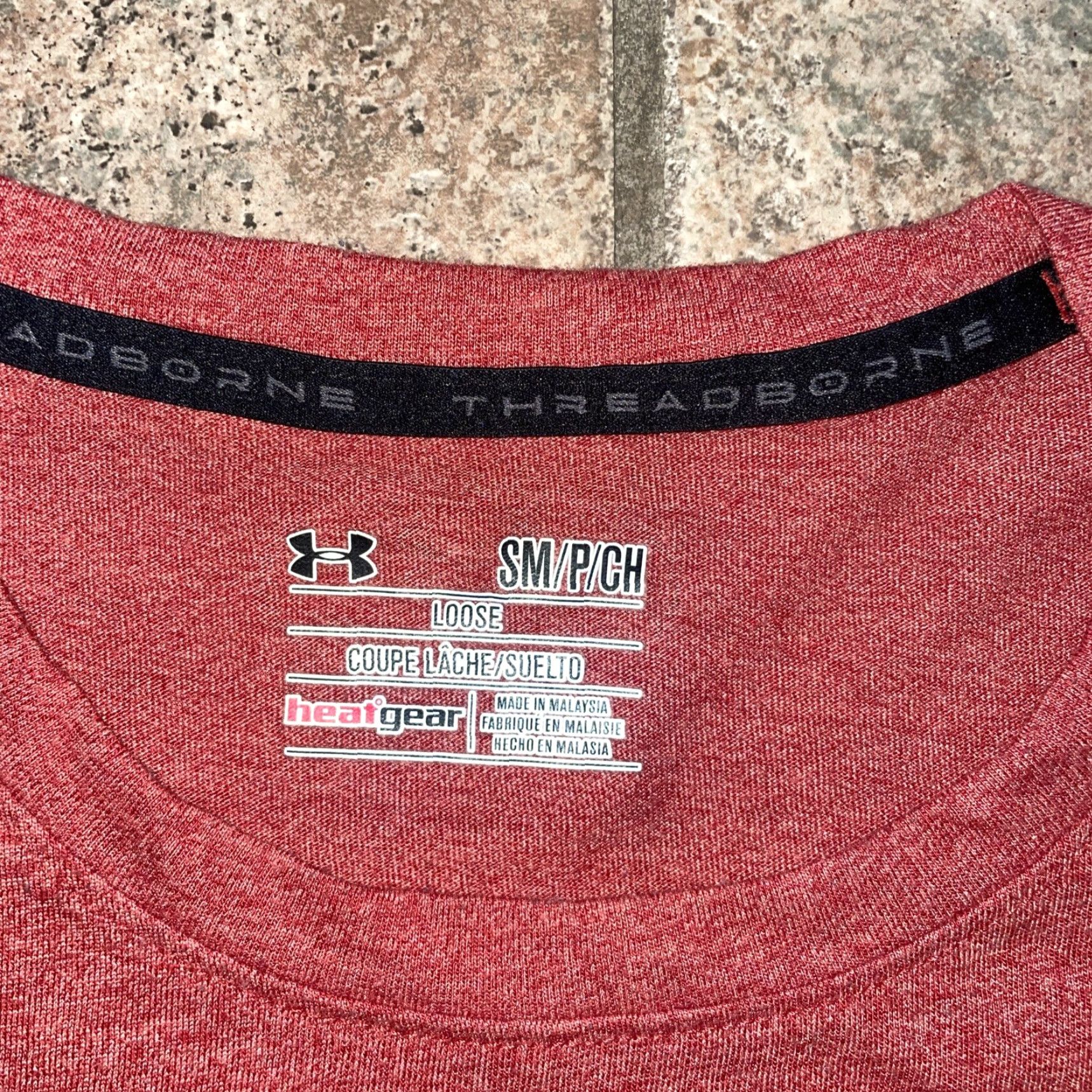 Under Armour Under Armour Threadborne Heatgear Loose T-shirt Mens Size S Red Size US S / EU 44-46 / 1 - 4 Thumbnail