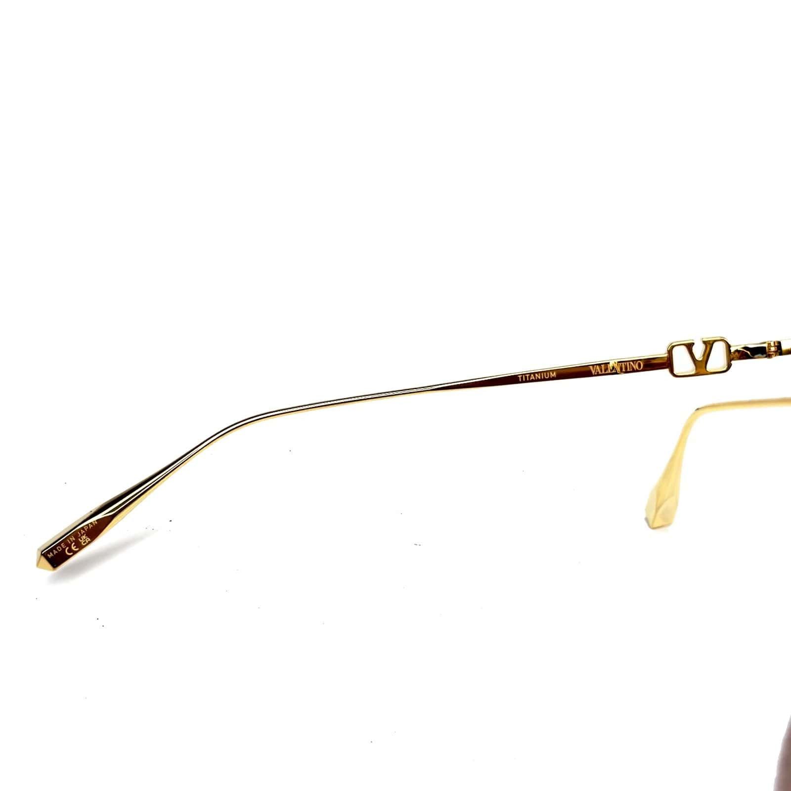 Valentino VALENTINO V LOGO SIGN II VLX167A Gold TITANIUM VLX 167A Size ONE SIZE - 9 Thumbnail