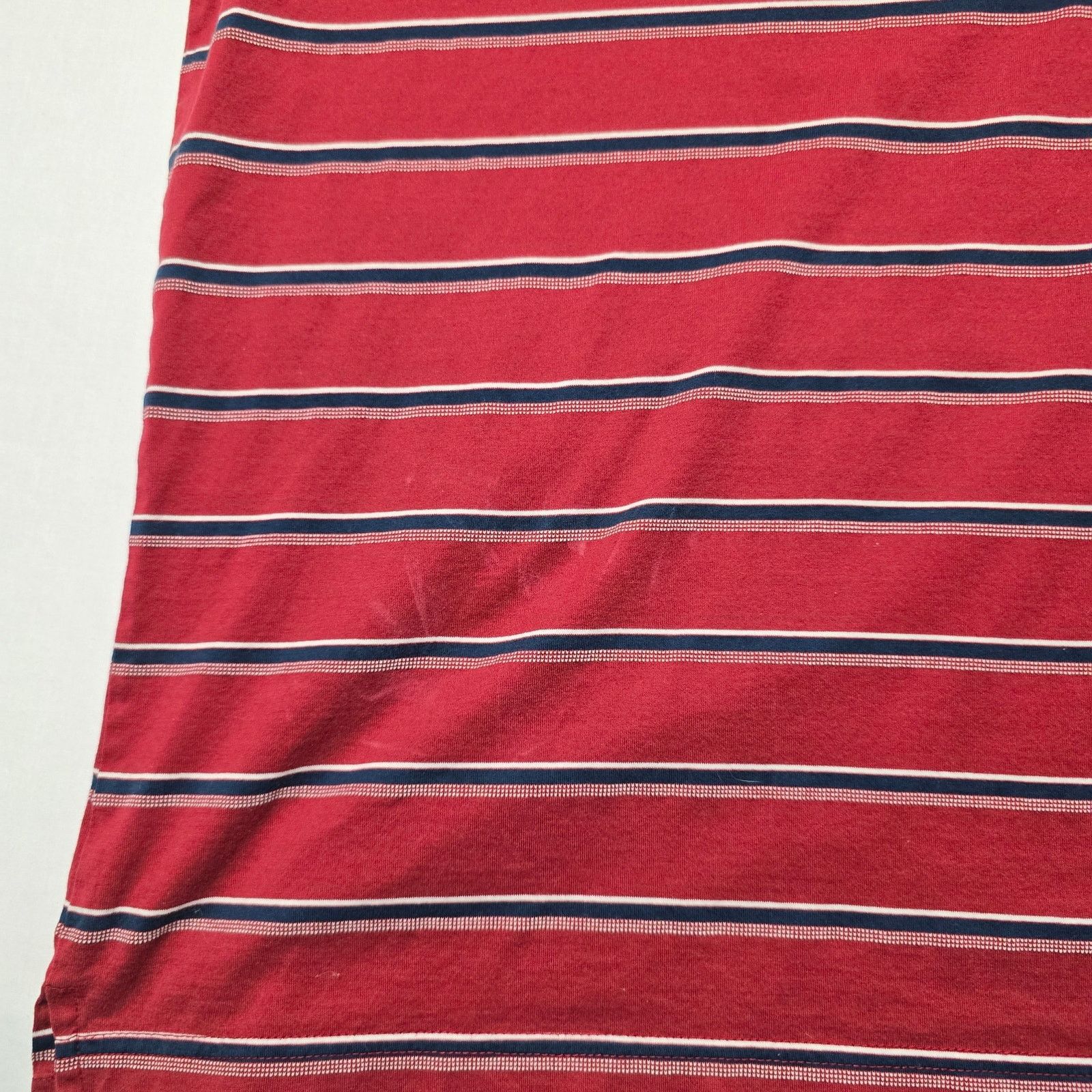 Other Nicklaus Golf Double Mercerized Cotton L Red Striped Polo Size US L / EU 52-54 / 3 - 4 Thumbnail