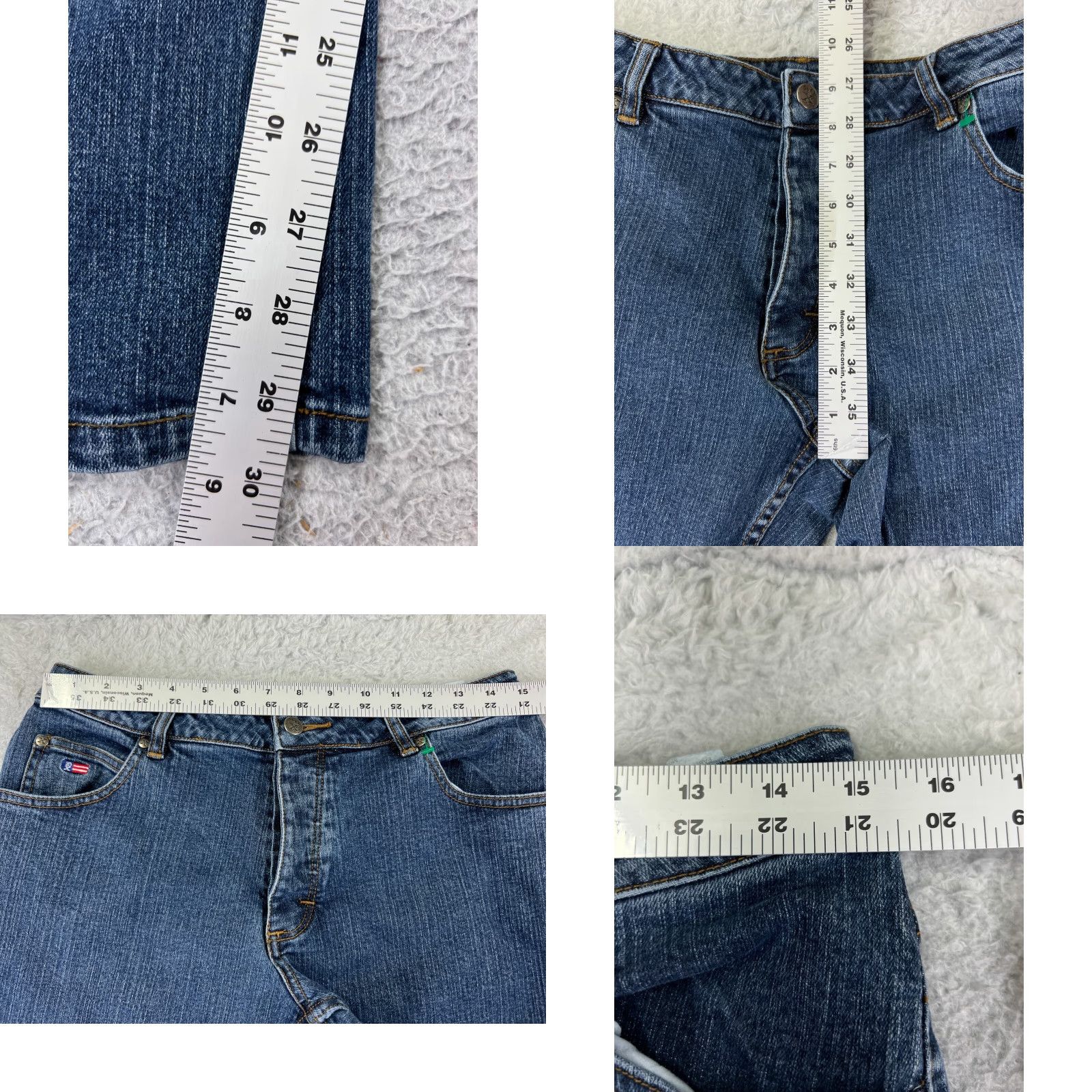 Wrangler VINTAGE Wrangler 20X Jeans Woman Blue Denim Boot Cut 27x30 Cotton Blend Slim Fit 5-Pocket Wrangler 20X Women Jeans Blue Denim Bootcut 27x30 Mens? Size 28" / US 6 / IT 42 - 8 Thumbnail