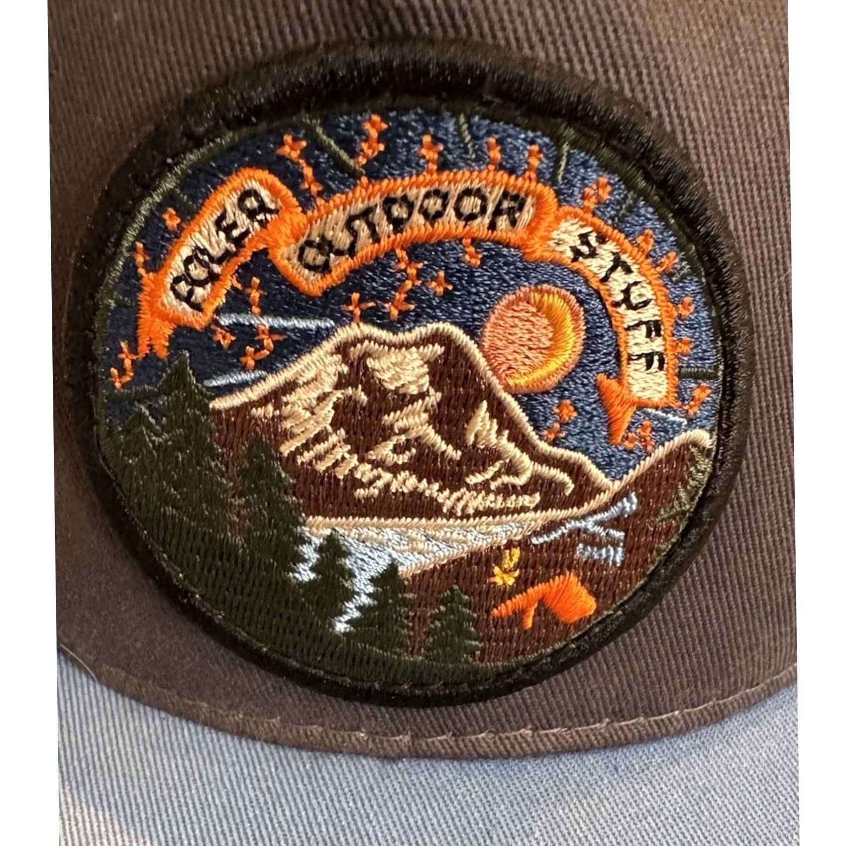 Poler Poler Outdoor Stuff CampTime Snapback Hat Men’s Blue OSFM Size ONE SIZE - 2 Thumbnail