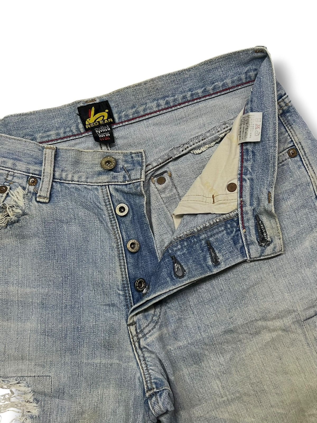 Paul Smith Red Ear Vintage 00s Paul Smith Red Ear Selvedge Denim Japan Size US 31 - 10 Thumbnail