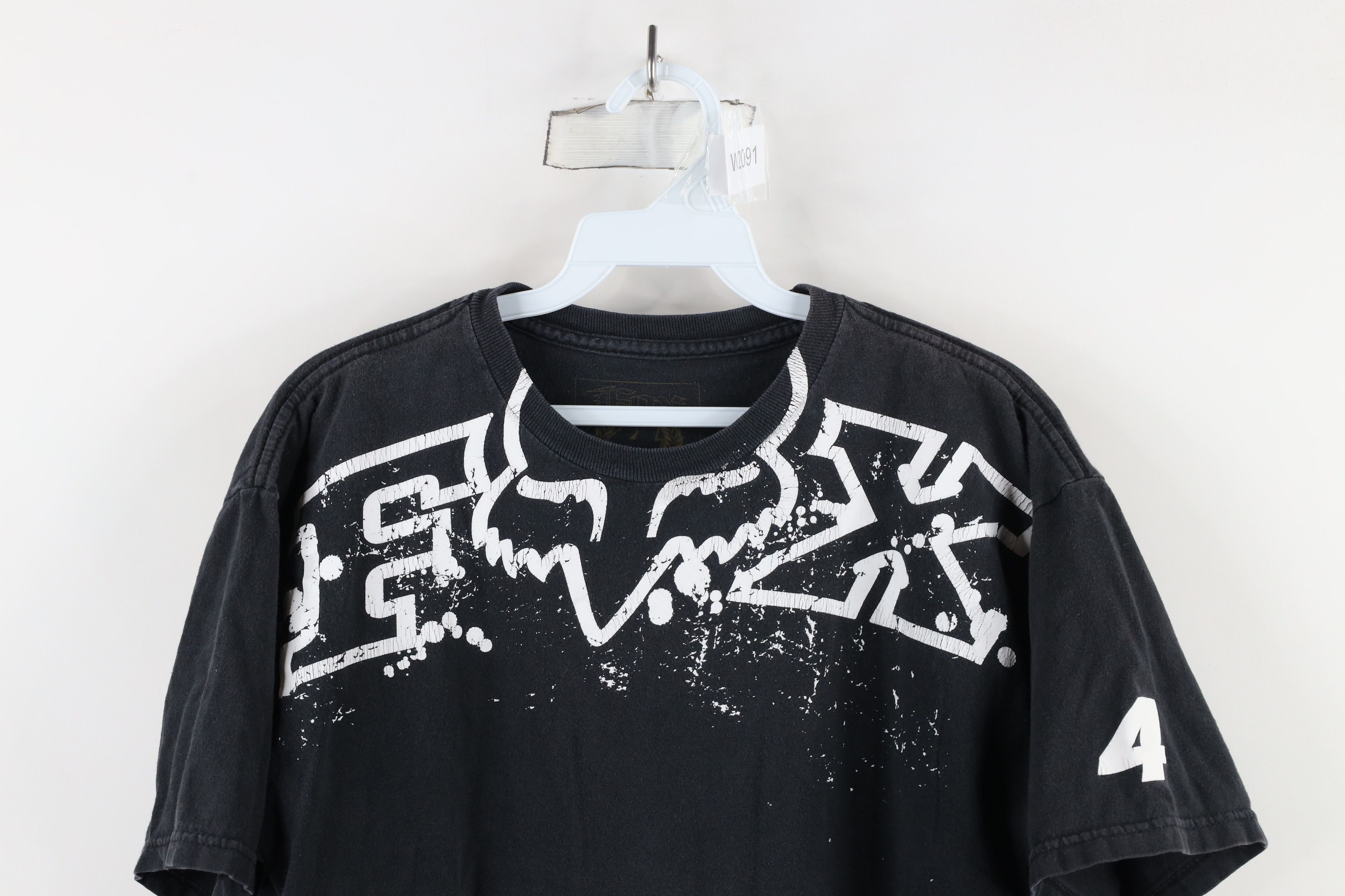 Vintage Monster Energy Drink x Fox Racing Ricky Carmichael T-Shirt Size US M / EU 48-50 / 2 - 2 Thumbnail