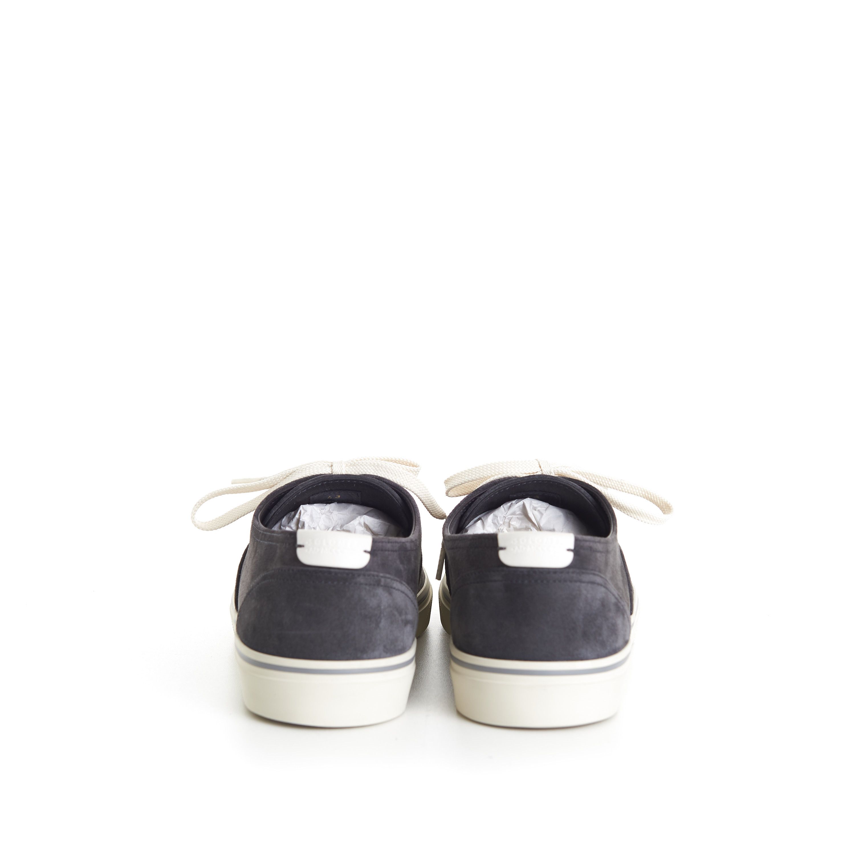 Brunello Cucinelli Reversed Calfskin Sneakers Size US 7 / EU 40 - 6 Thumbnail