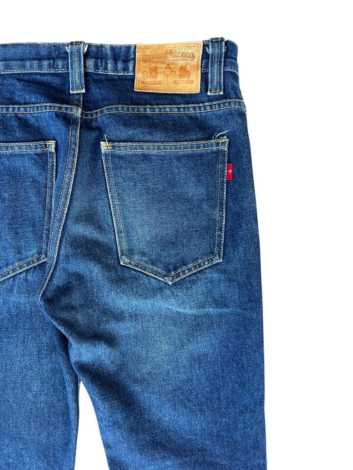 Backbone Back Bone Made in Usa Mud Denim Bootcut Jeans Size US 30 / EU 46 - 18 Thumbnail