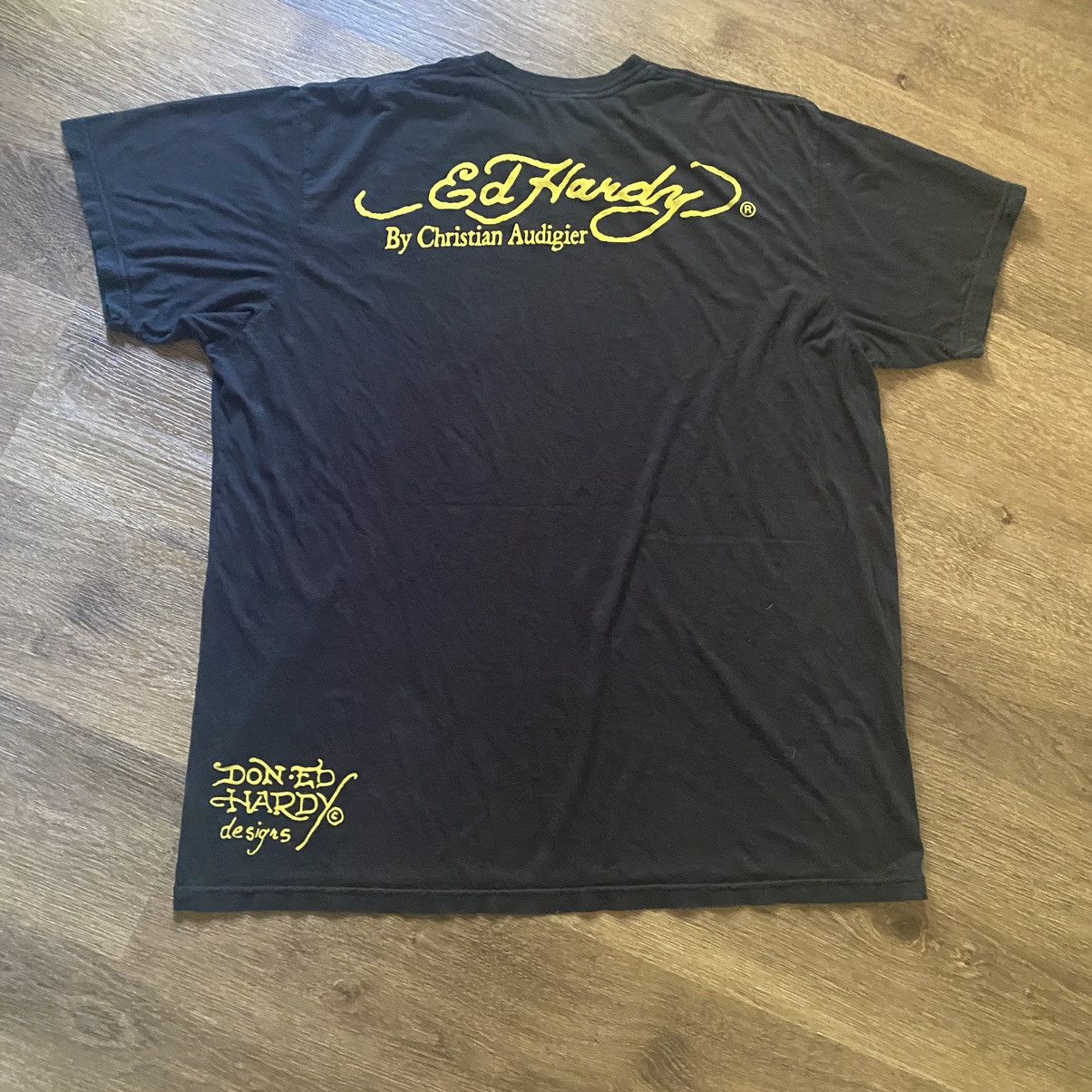 Christian Audigier × Ed Hardy Ed Hardy x Christian Audigier Lady Tee Size US XXL / EU 58 / 5 - 6 Thumbnail