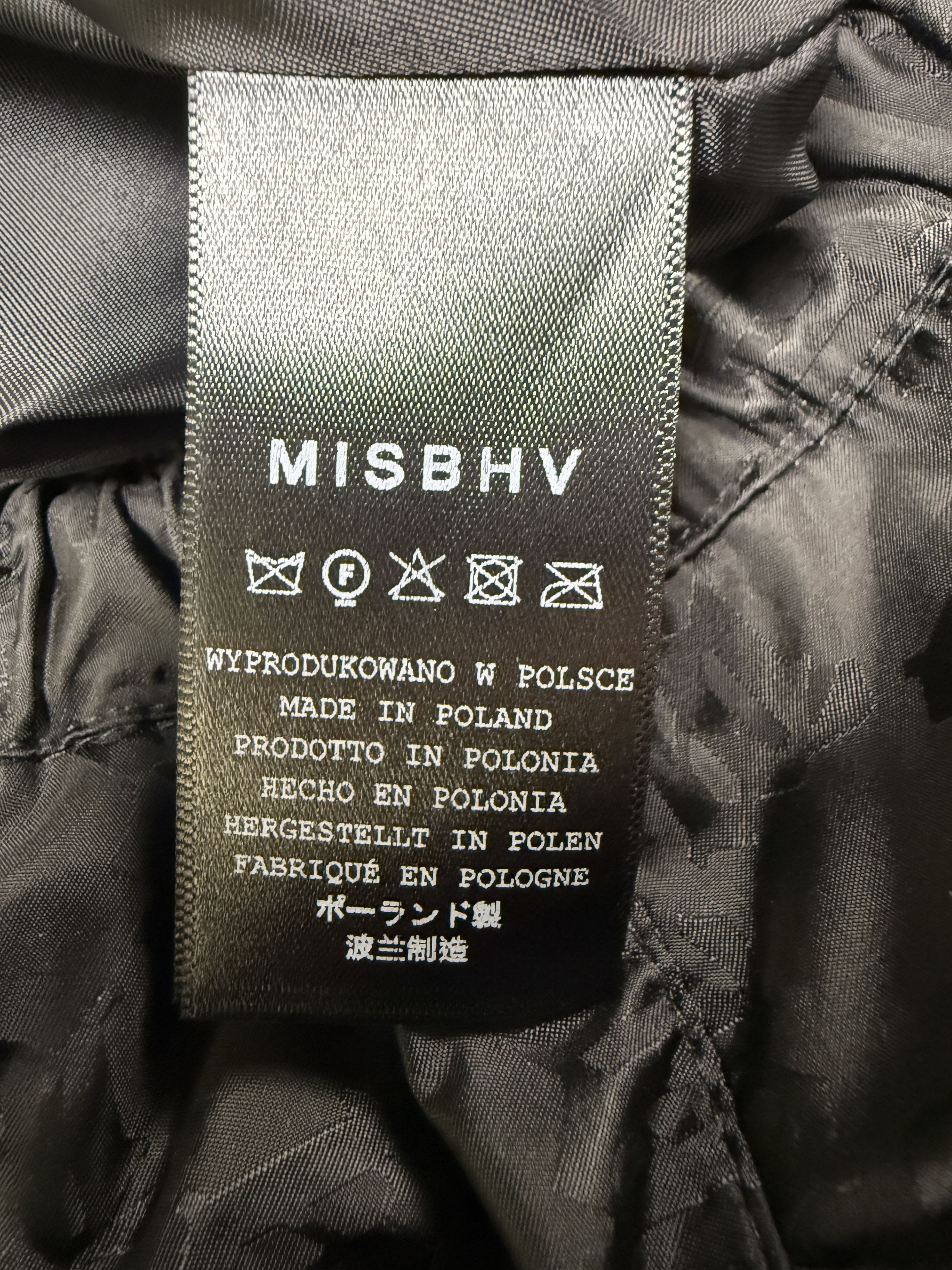 Misbhv $1050 MISBHV Black Monogram Parachute Pants Size US 30 / EU 46 - 12 Thumbnail