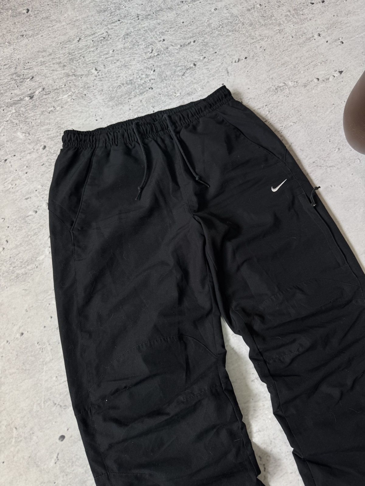Nike × Vintage NIKE NYLON VINTAGE Y2K OVERSIZE BAGGY FIT PANTS SWEATPANTS Size US 32 / EU 48 - 3 Thumbnail