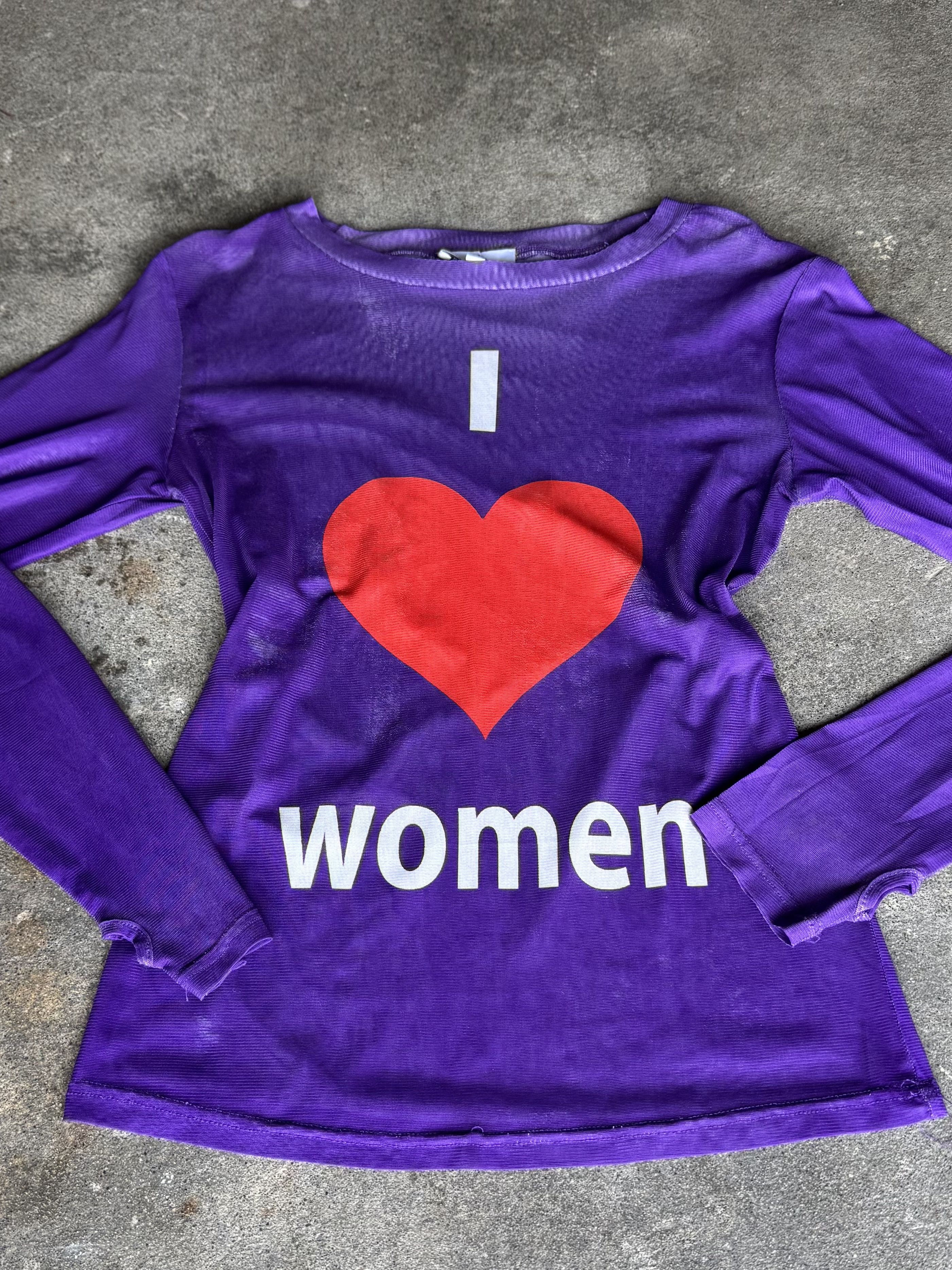 Other Y2K I ♥ Women Graphic Top Size US M / EU 48-50 / 2 - 2 Thumbnail